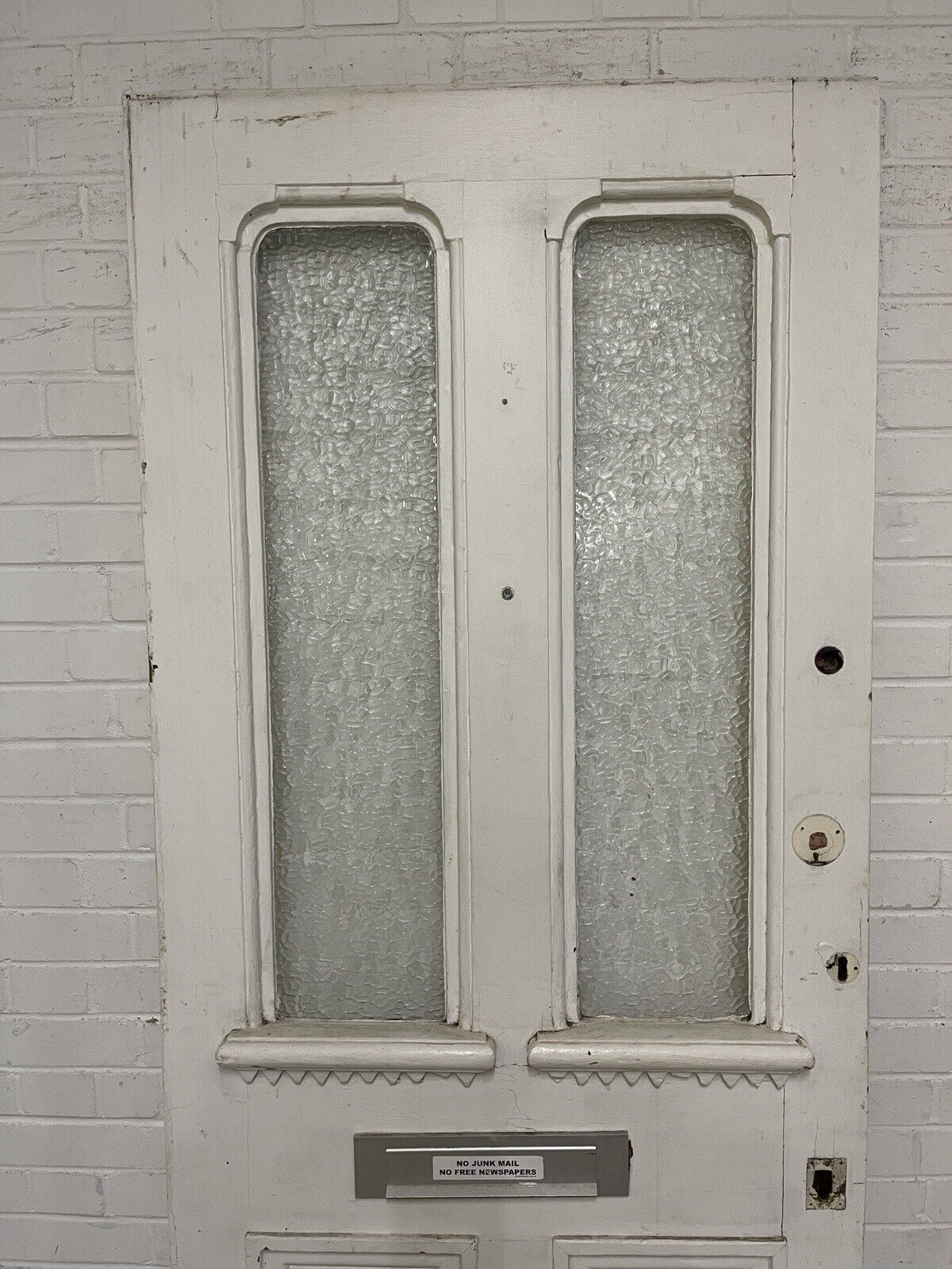 Reclaimed Old Arts and Crafts Victorian Wooden Front Door 2075 x 860 or 850mm