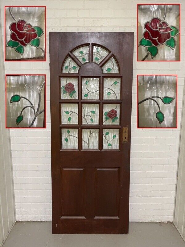 Reclaimed Style Wooden Panel External Front Door 2025 or 2030 x 805mm