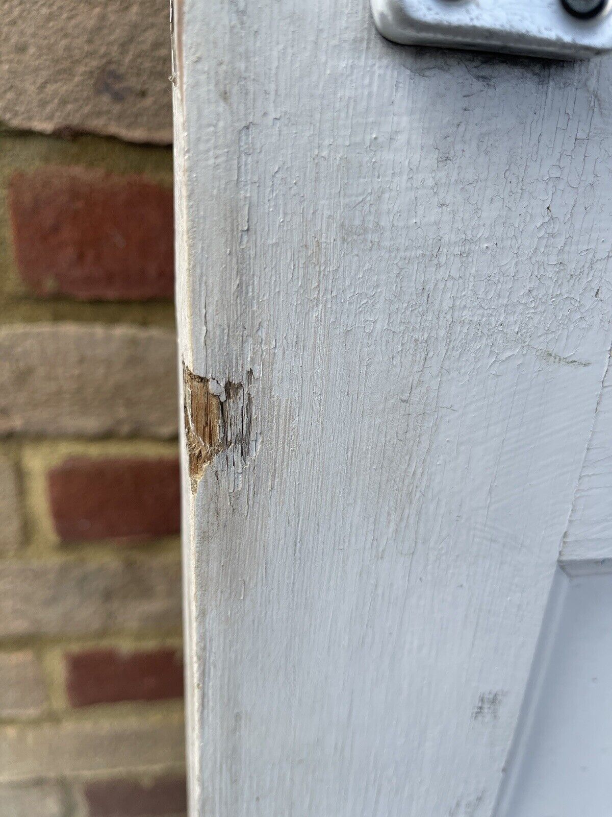 Reclaimed Georgian Wooden Panel External Side Back Door 1960 x 755mm