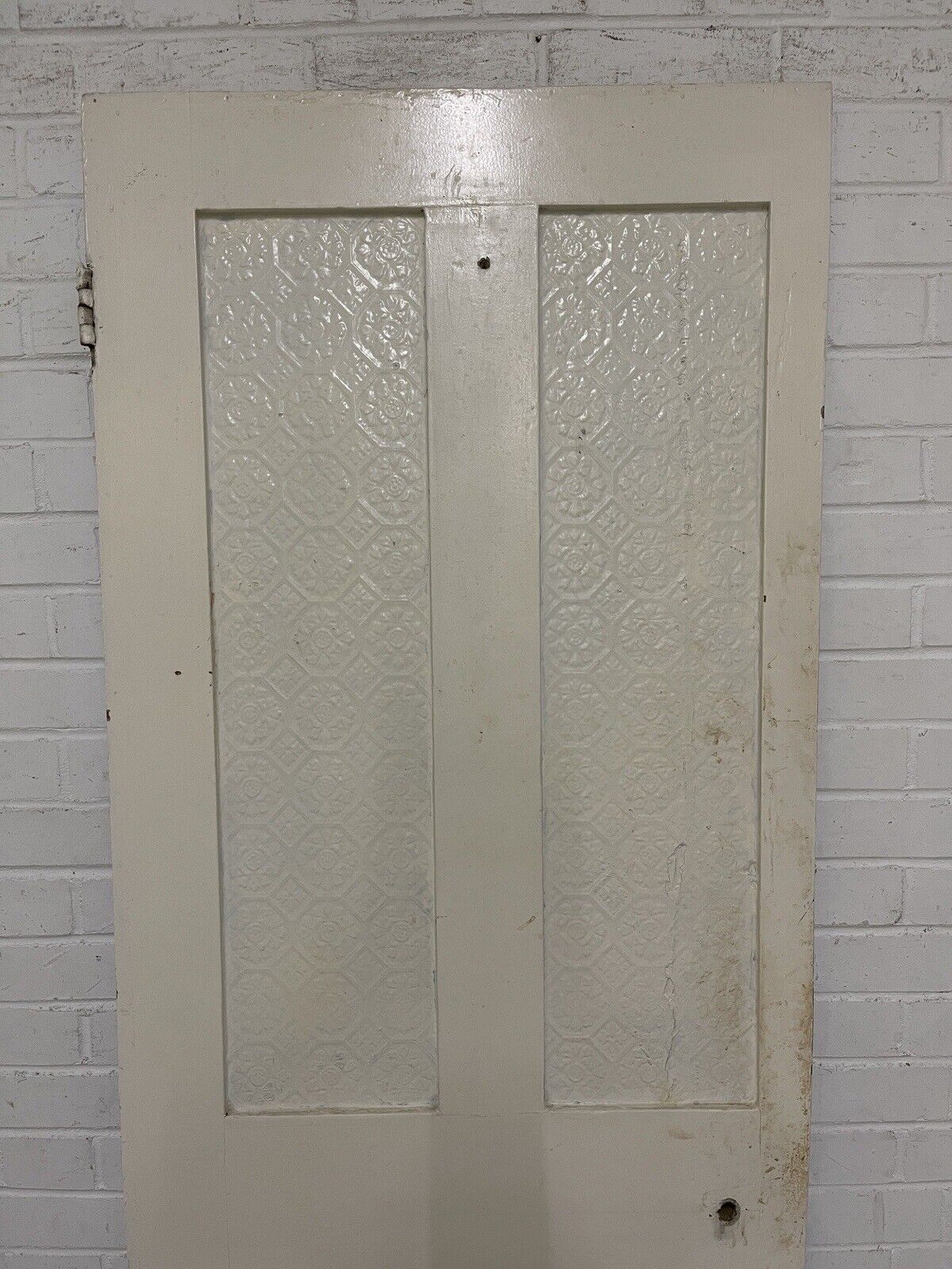 Rare Reclaimed Victorian Pine Internal 4 panel Door 1930 x 710mm Or 705mm