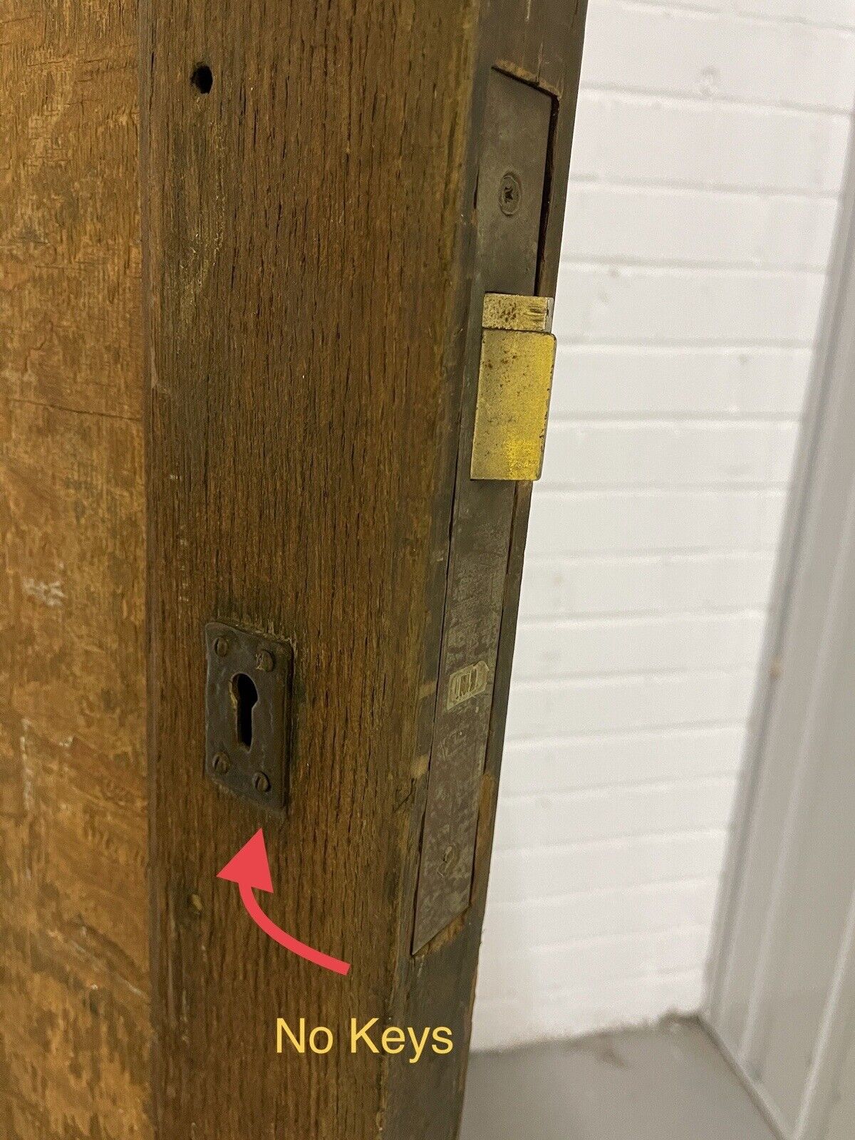 Reclaimed Wooden Front Door 1960 x 830mm