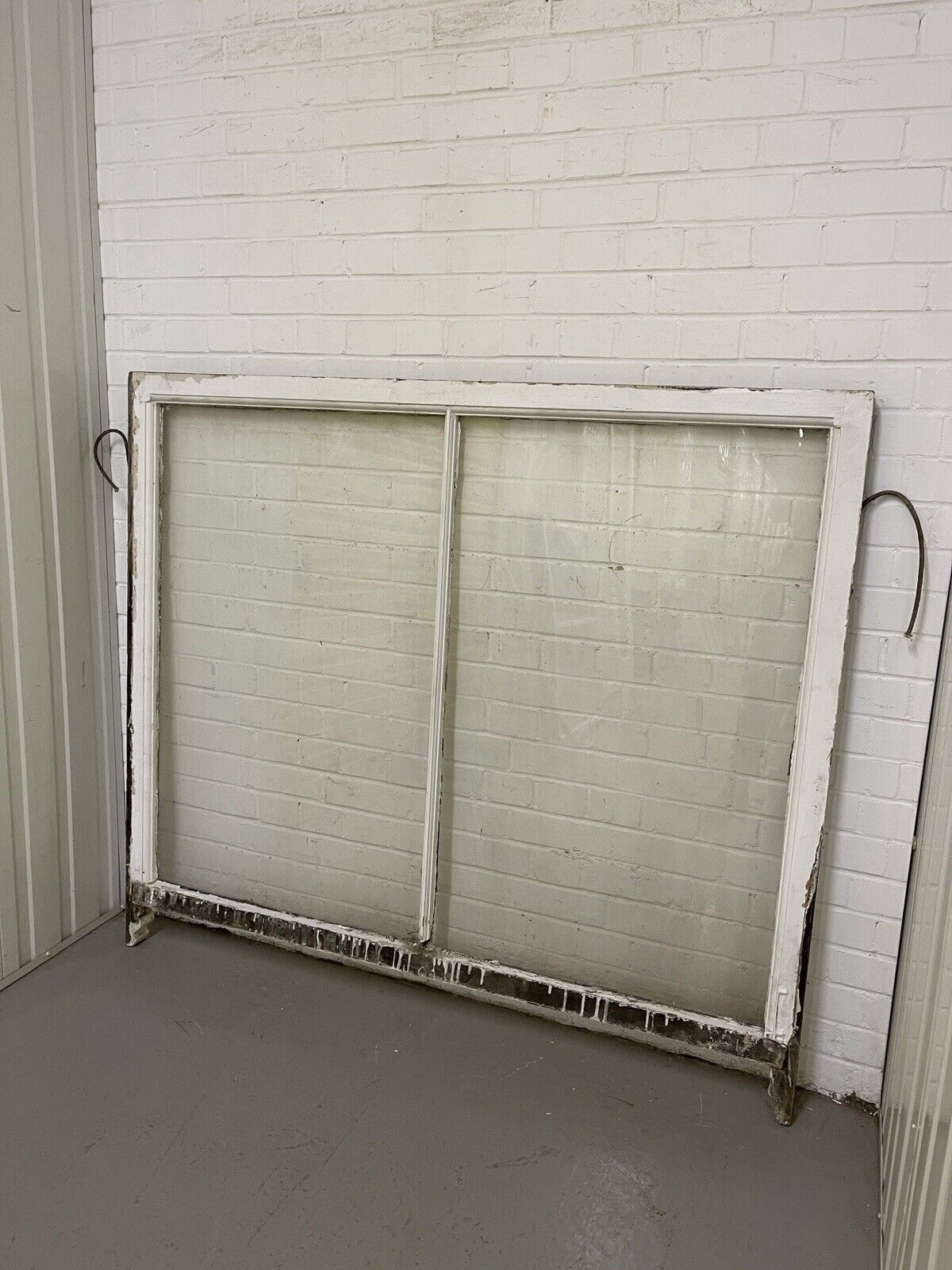 Reclaimed Old Victorian Sash Panel Wooden Window 1525 x 1335mm