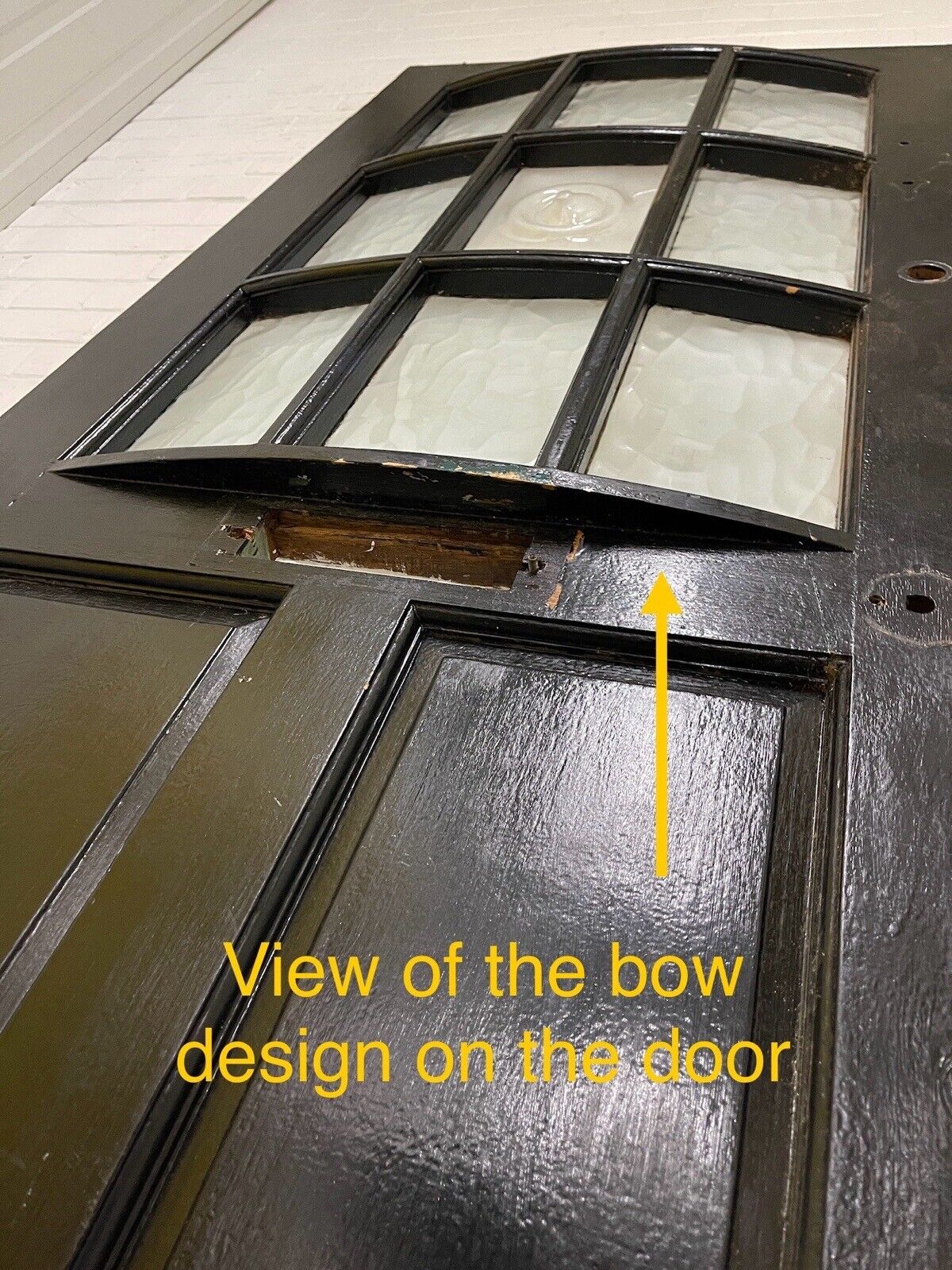 Reclaimed BOW DESIGN Wooden Panel External Front Door 2028 x 808 or 810mm
