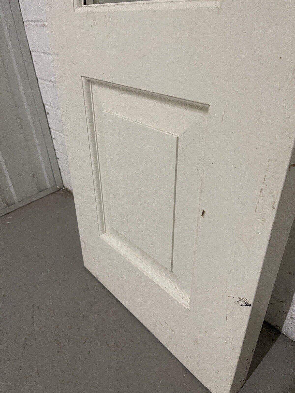 Large Pair Reclaimed Bespoke Wooden Side Light Windows Or Doors 1967 x 455mm