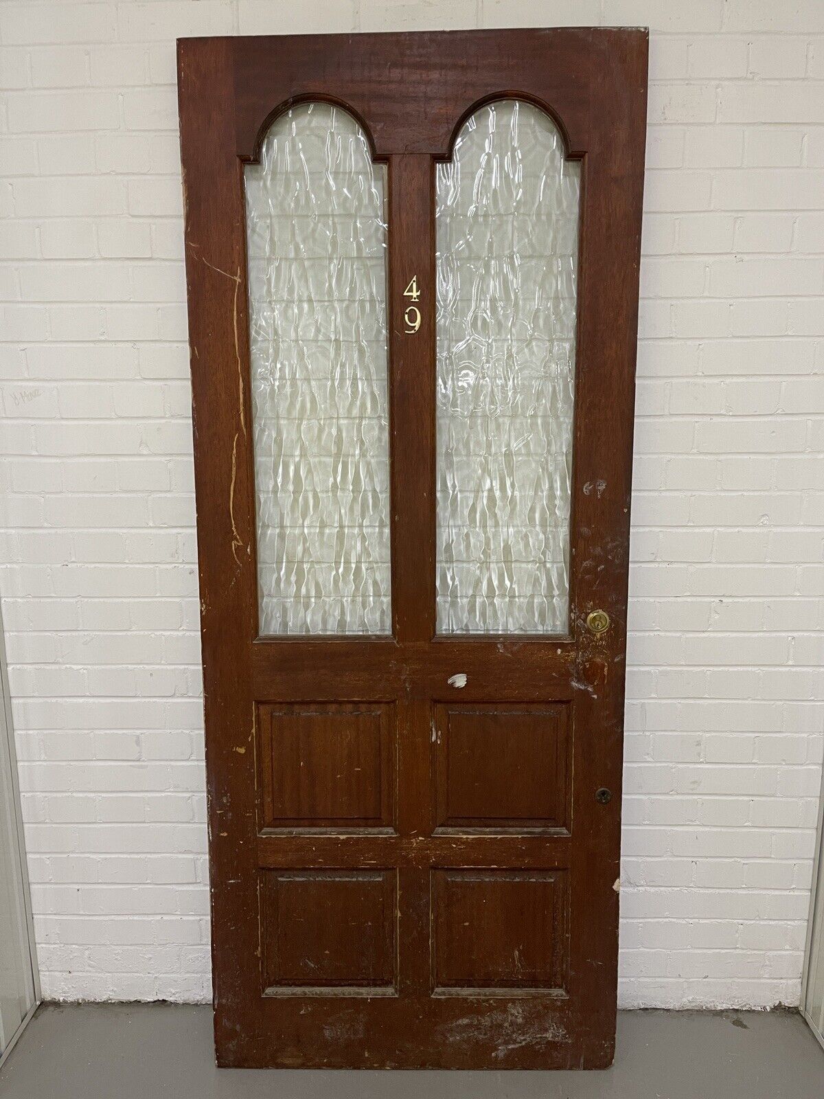 Modern Reclaimed Wooden Panel External Edwardian Front Door 2078 x 865mm
