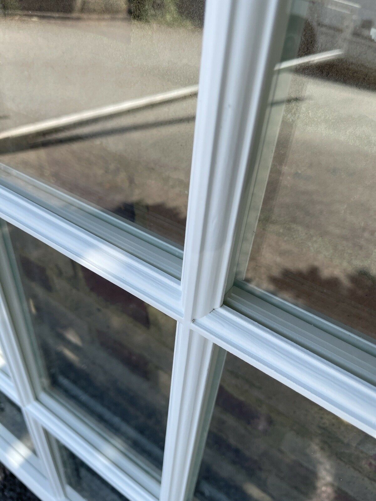Modern Georgian Bar Double Glazed Matching Wooden Sash Windows Top and Bottom