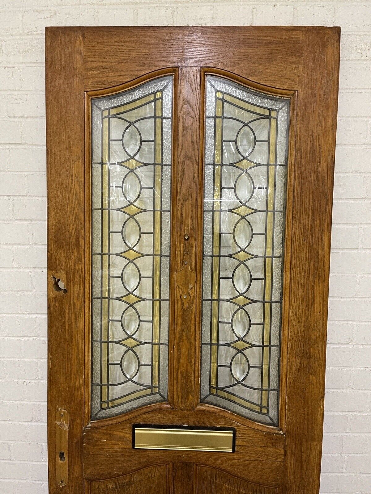 Reclaimed Style Edwardian Modern Stained Glass Front Door 2010 or 2005 x 814mm