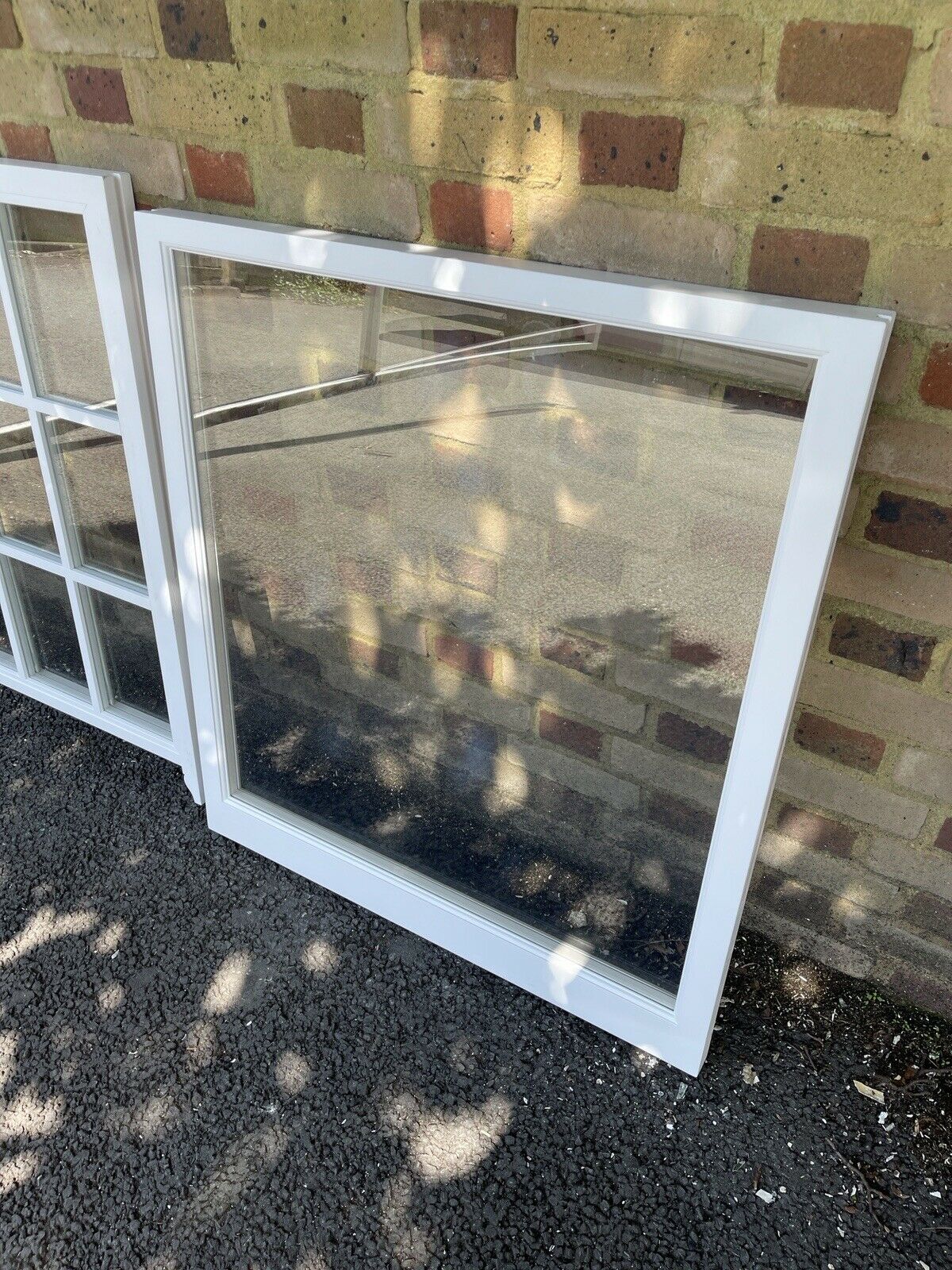 Modern Georgian Bar Double Glazed Matching Wooden Sash Windows Top and Bottom
