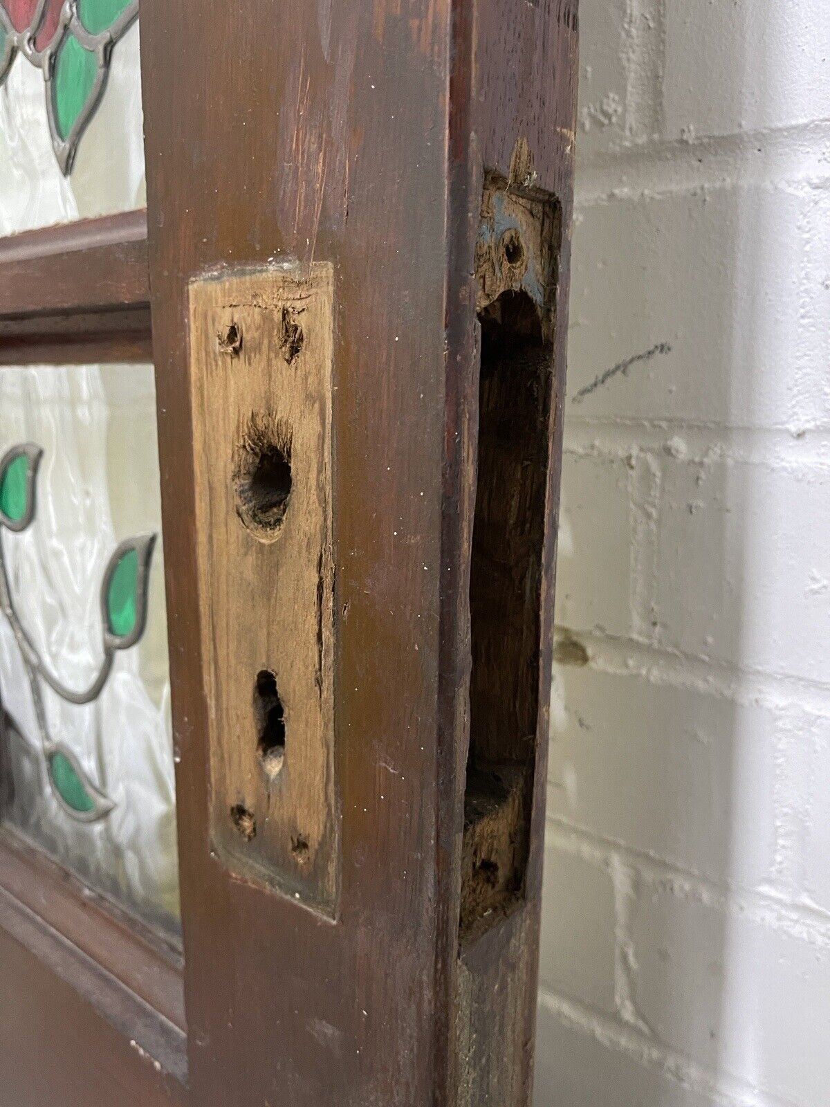 Reclaimed Style Wooden Panel External Front Door 2025 or 2030 x 805mm