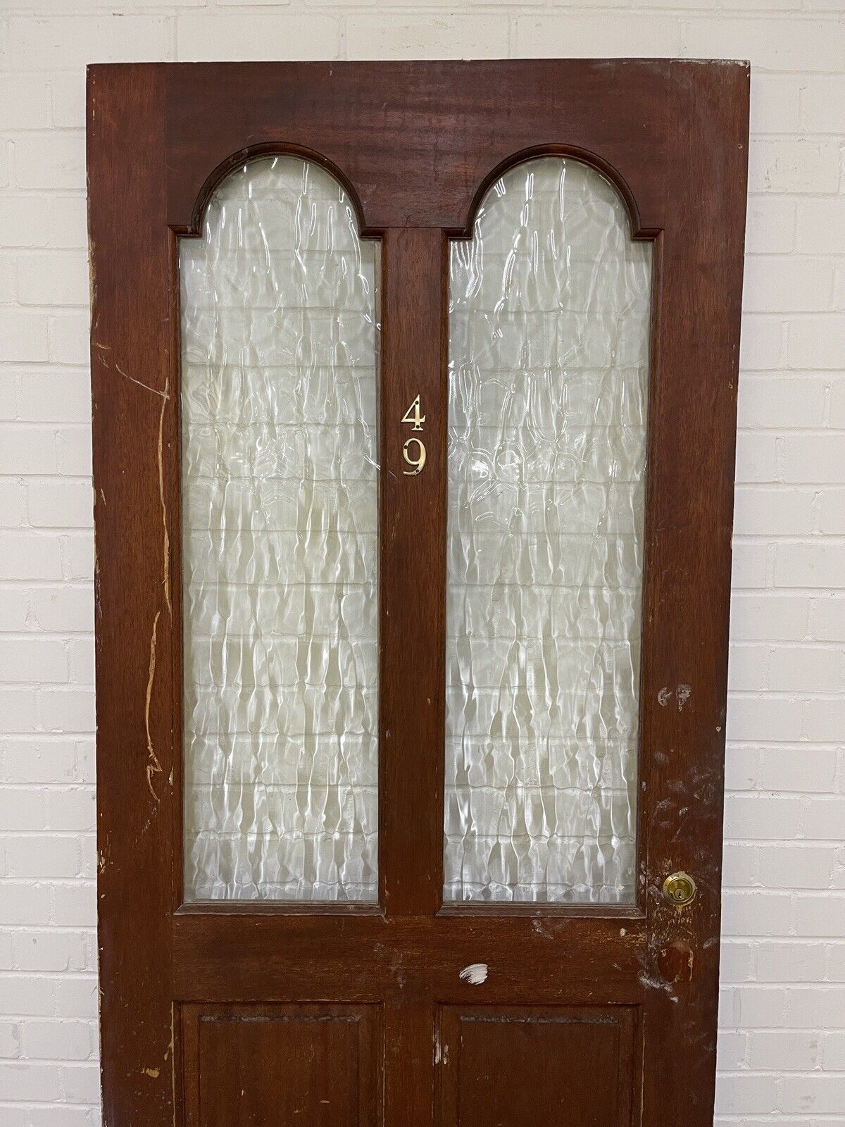 Modern Reclaimed Wooden Panel External Edwardian Front Door 2078 x 865mm