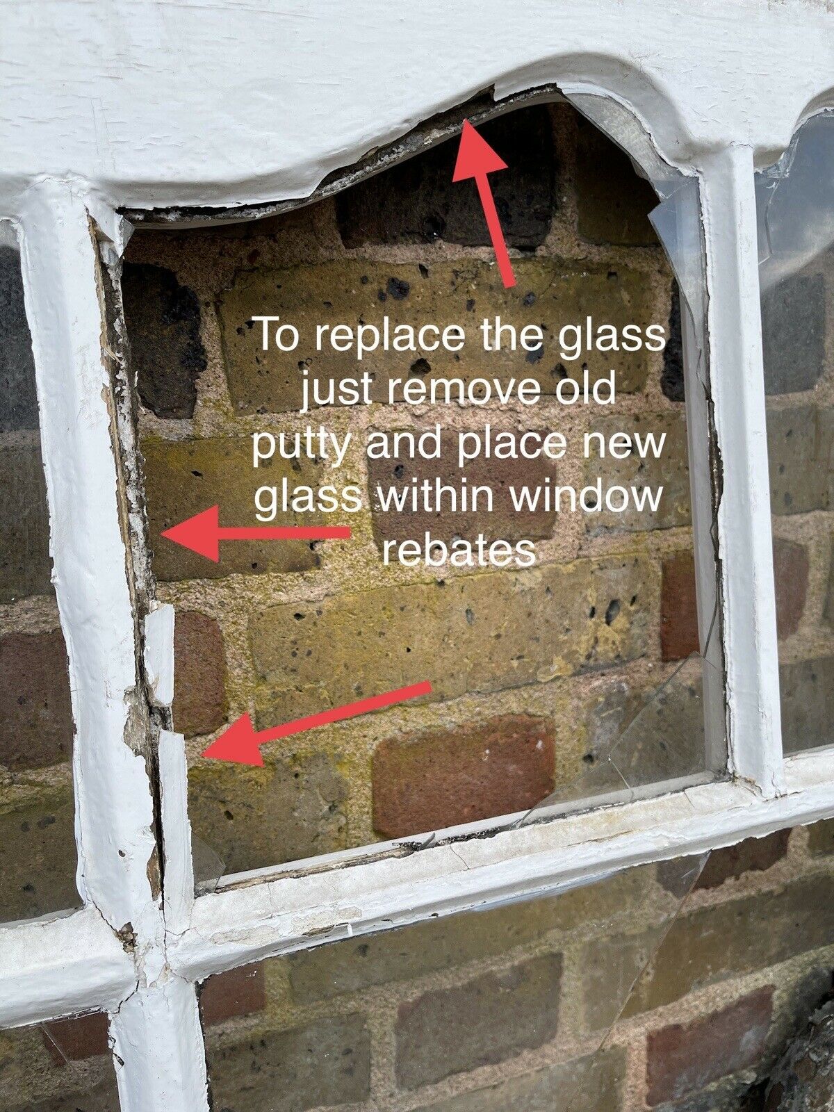 Reclaimed Old Edwardian Arch Panel Wooden Sash Window Rare Wood Carving