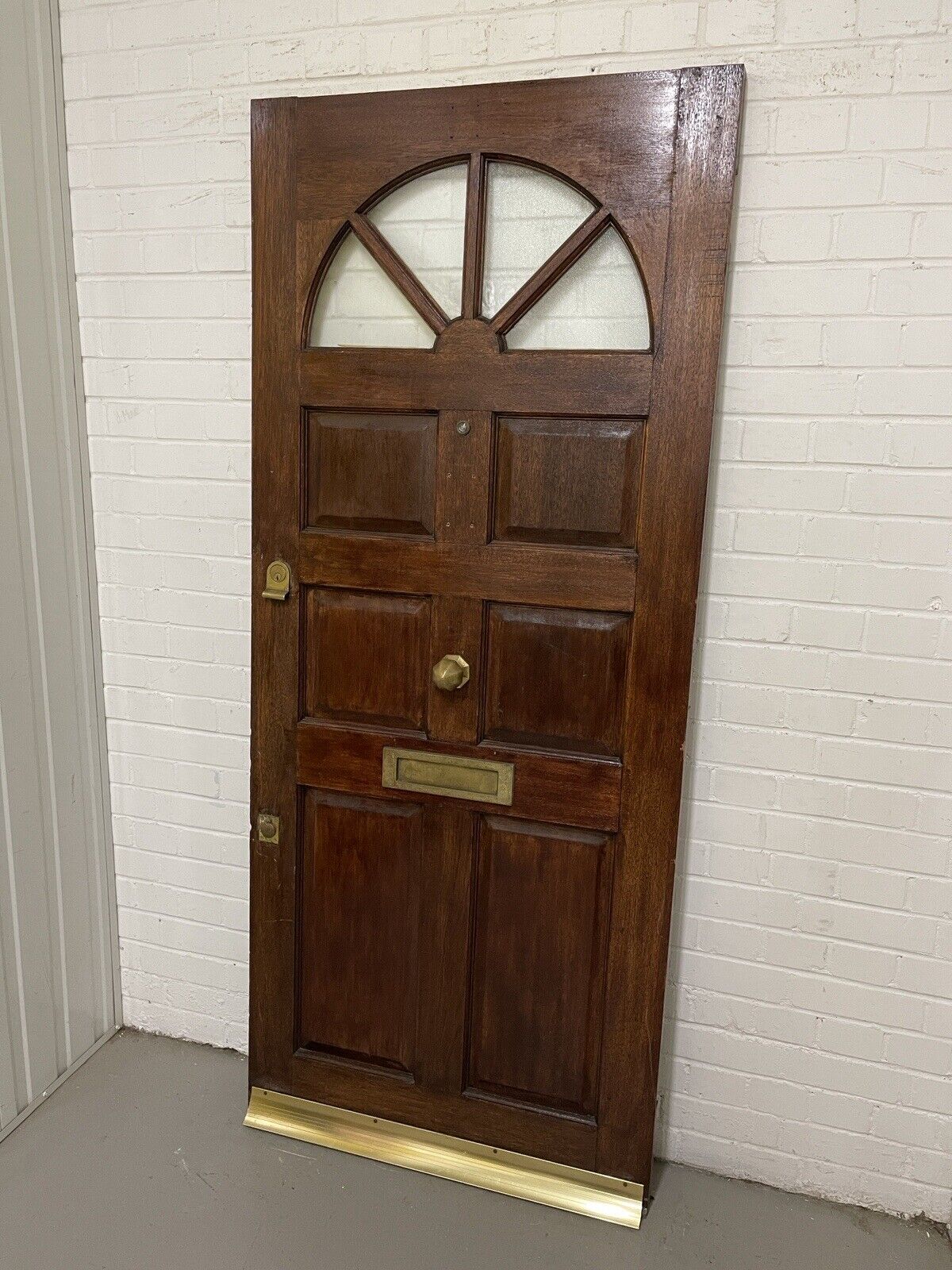 Reclaimed Carolina Old Single Glazed Glass Wooden Door 1970 x 830mm