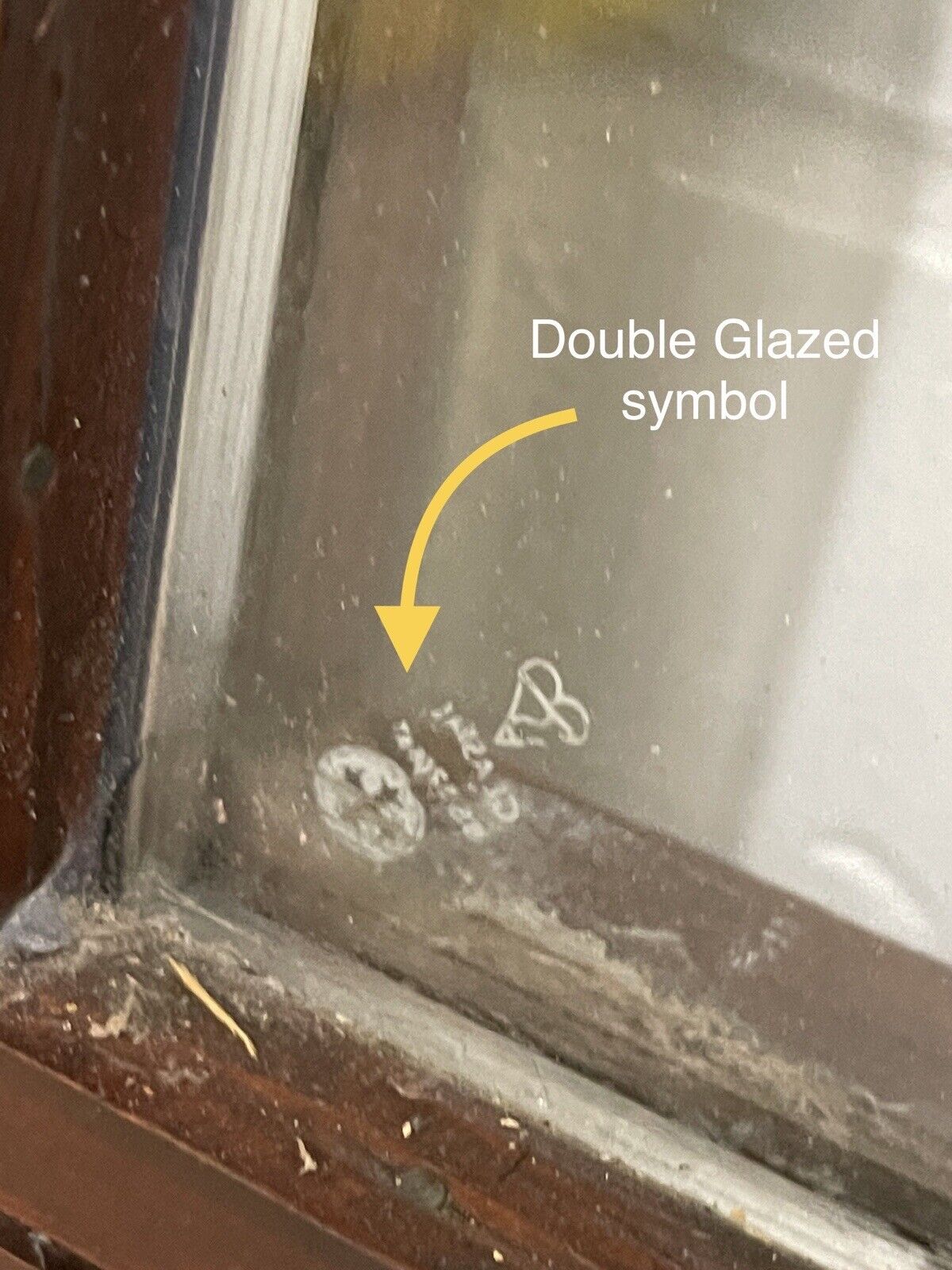 Reclaimed Old French Double Glazed Glass Wooden Double Doors 1980 x 1100mm