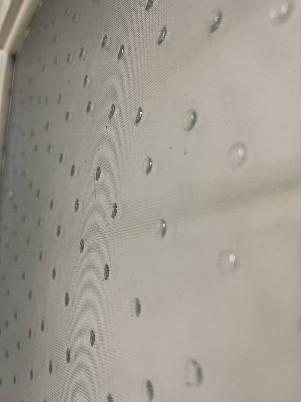 Reclaimed Polka Dot Raised 50s 60s 70s Glass External Door 1963 x 830mm