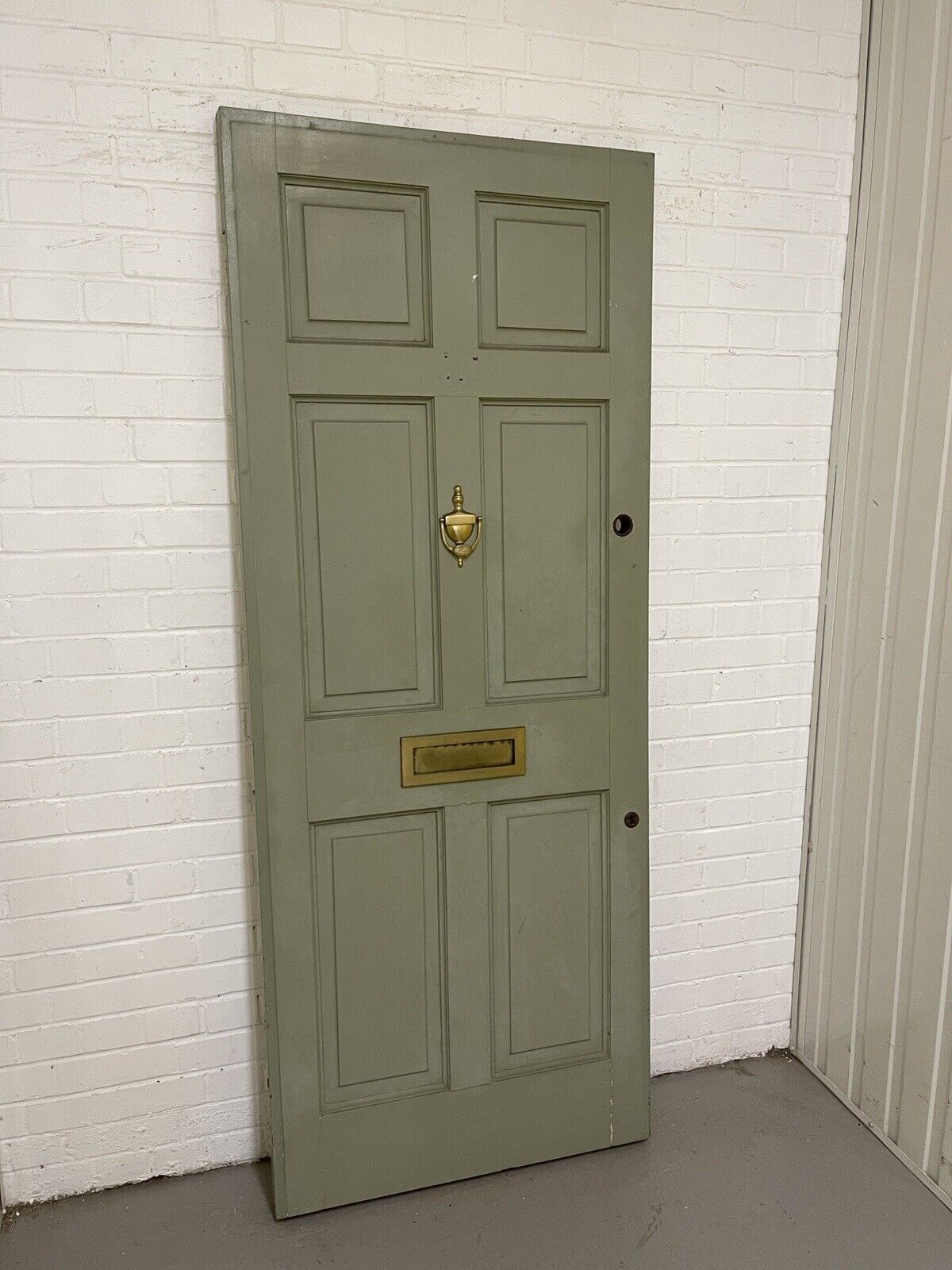 Reclaimed Old Wooden Bespoke Hardwood Front Door 2030 x 803mm