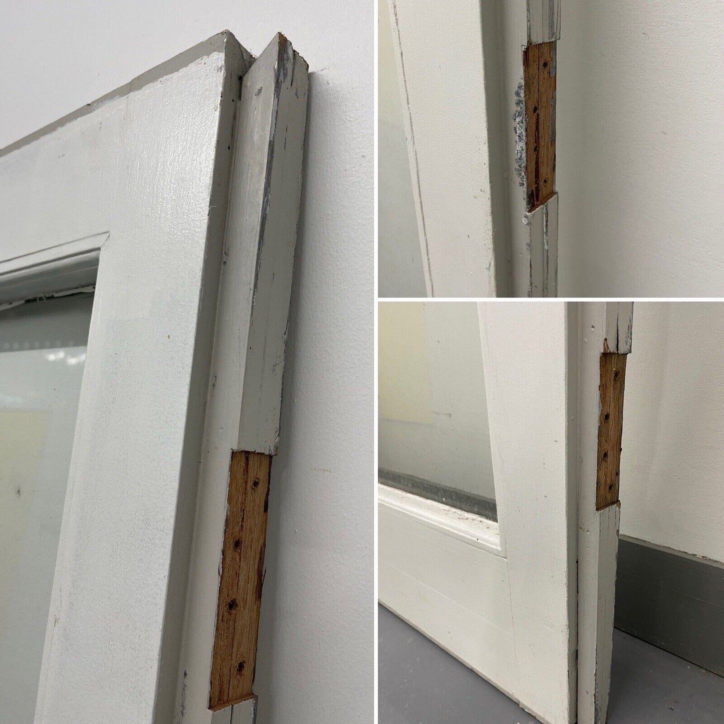Solid Wood Double Glazed Bifold Sliding External Doors NO FRAME 2175 x 2883mm