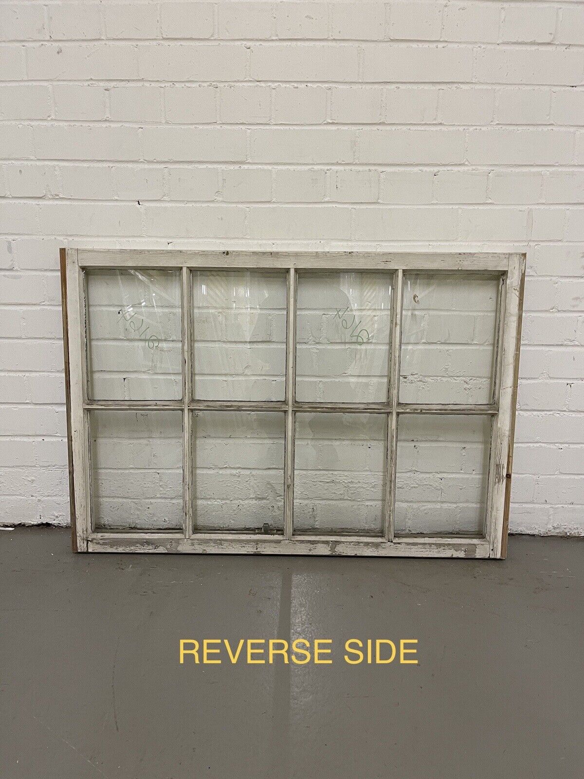 Pair of Modern Georgian 8 Panel Wooden Top Bottom Window 985 x 675 985 x 685
