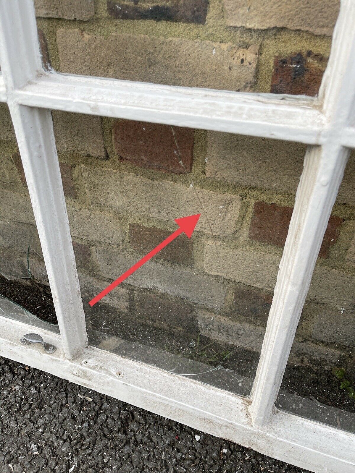 Reclaimed Old Georgian 8 Panel Wooden Sash Window