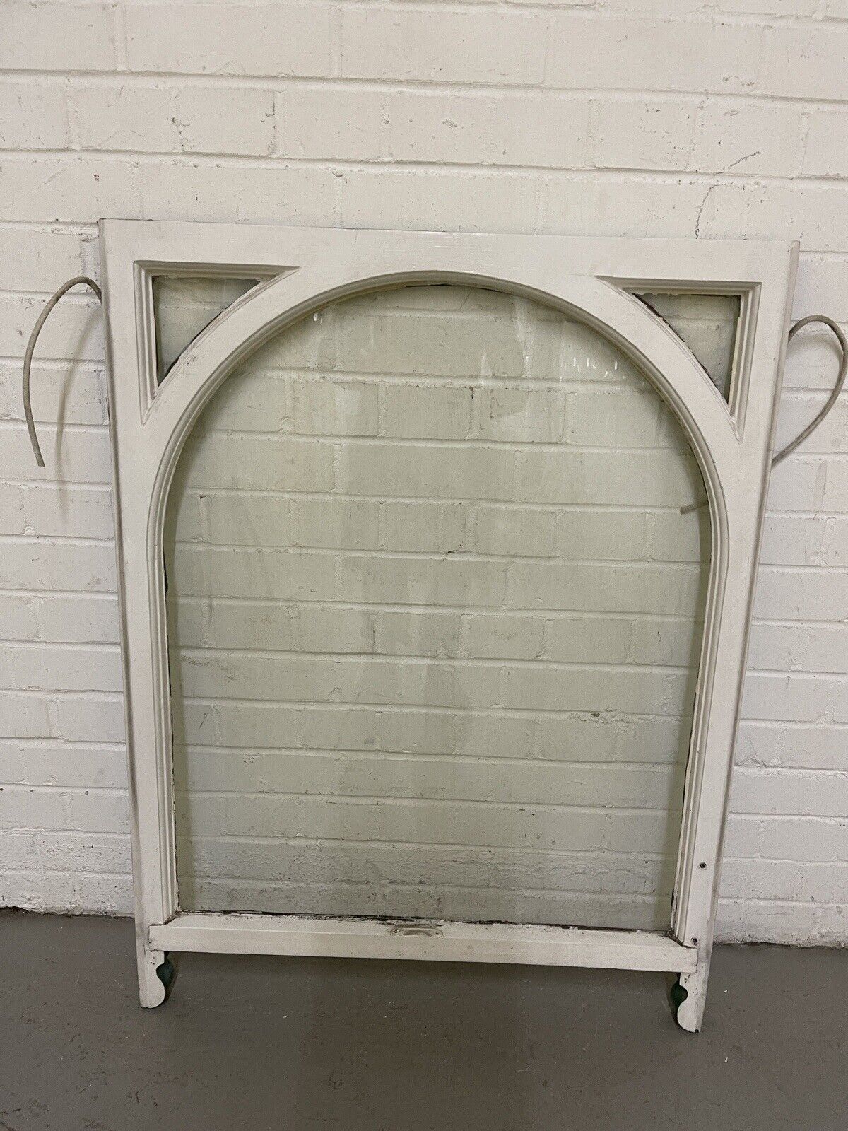 Reclaimed Old Edwardian Arch Wooden Sash Window 765 x 1017mm