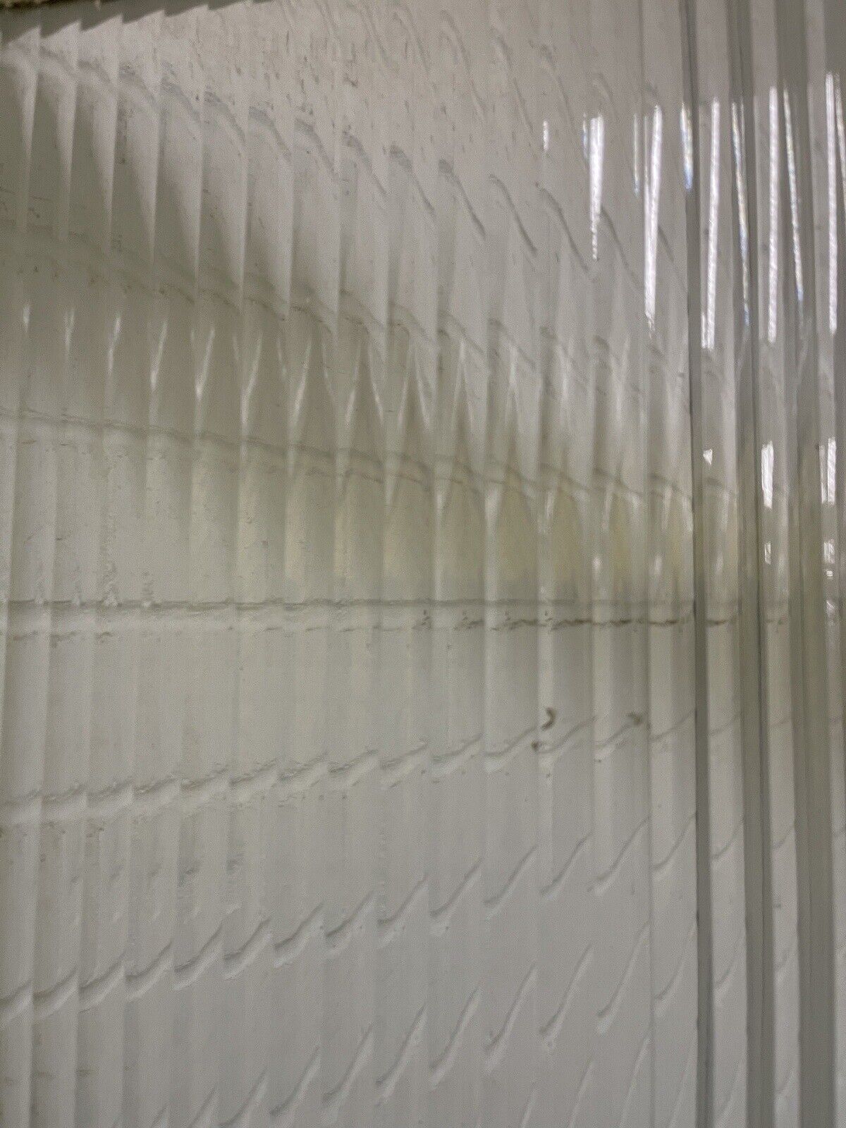 Reclaimed Reeded Glass External Door 1950 x 840mm