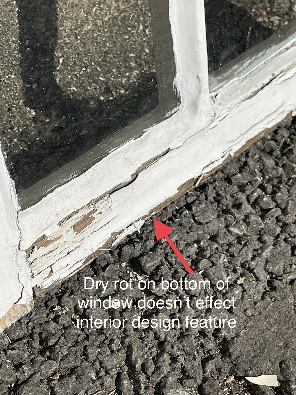 Reclaimed Old Edwardian Arch Sash Wooden Window 605 x 390mm