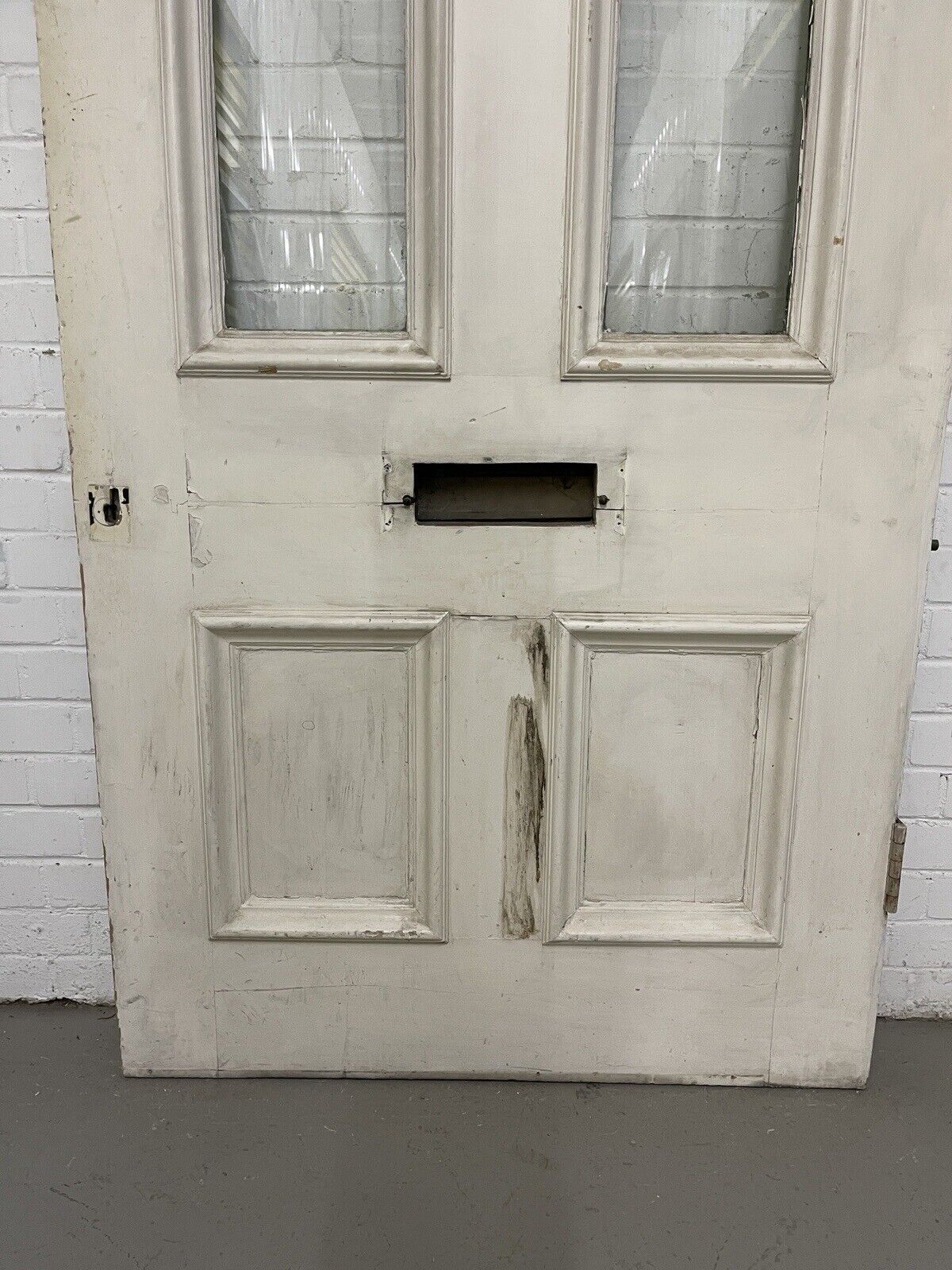 Reclaimed Old Victorian Edwardian Wooden Panel Front Door 2130 x 990 or 985mm