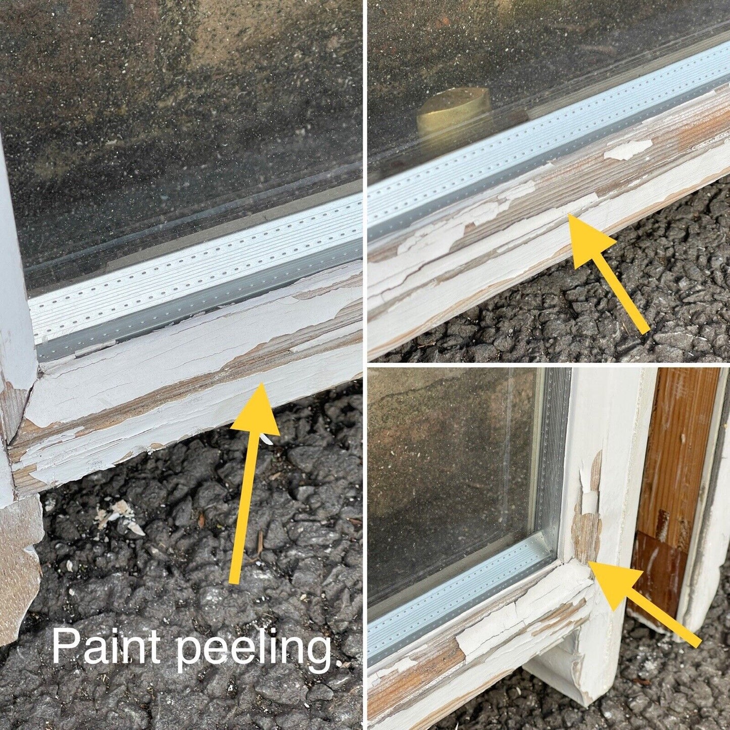 Job Lot Of Four Georgian Bar Double Glazed Matching Wooden Sash Windows