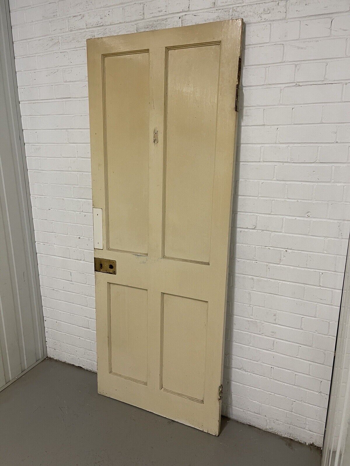Reclaimed Victorian Pine Internal 4 panel Door 1940 or 1945 x 755 or 760mm