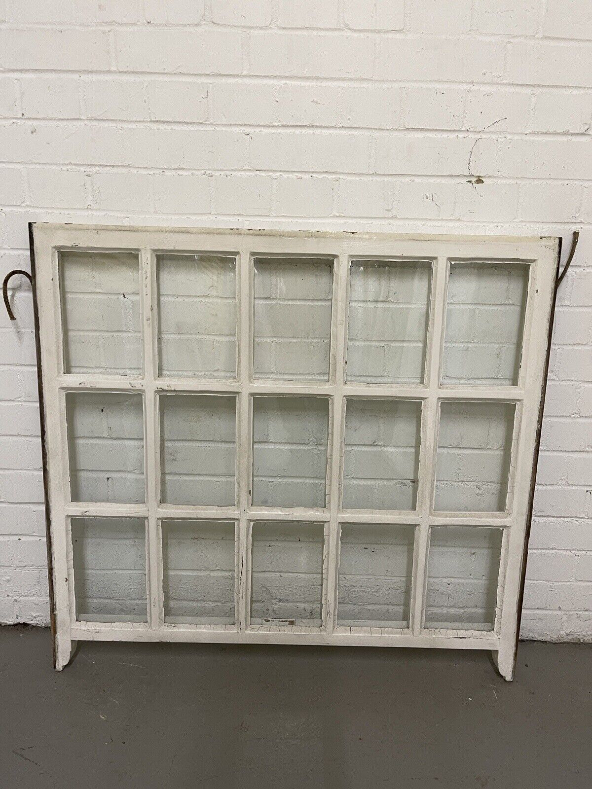Reclaimed Old Georgian 15 Panel Wooden Window 965 x 905mm