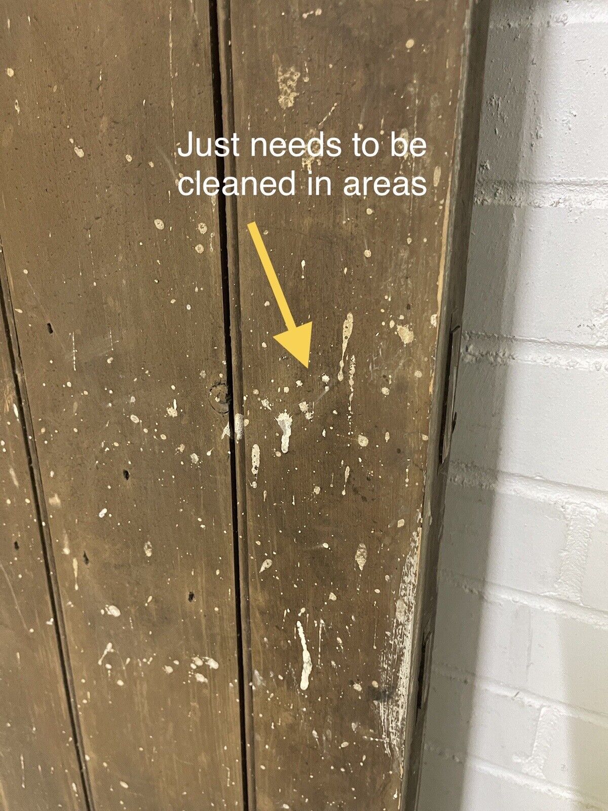Reclaimed Victorian Edwardian Internal Door or Barn door 1910 x 780mm