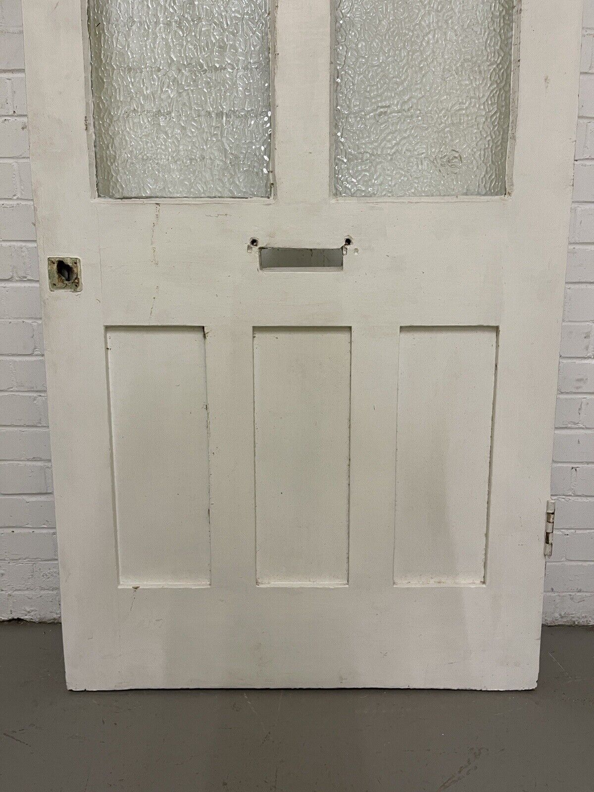 Reclaimed Victorian Edwardian Wooden Panel Front Door 2130 or 2135 x 920mm