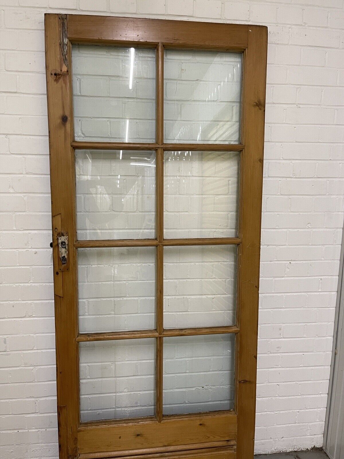 Reclaimed Georgian Wooden Panel External Side Back Door 1970x 860mm