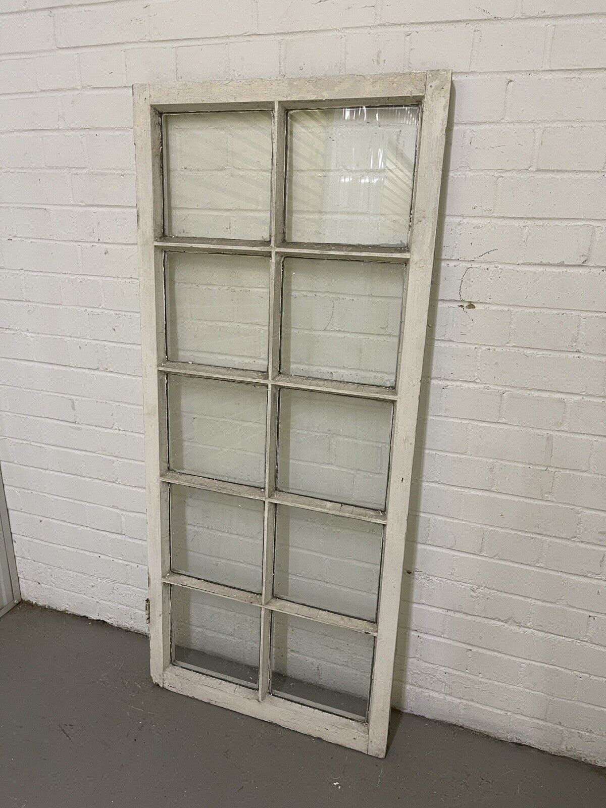 Modern Georgian 10 Panel Wooden Window 603 x 1380mm