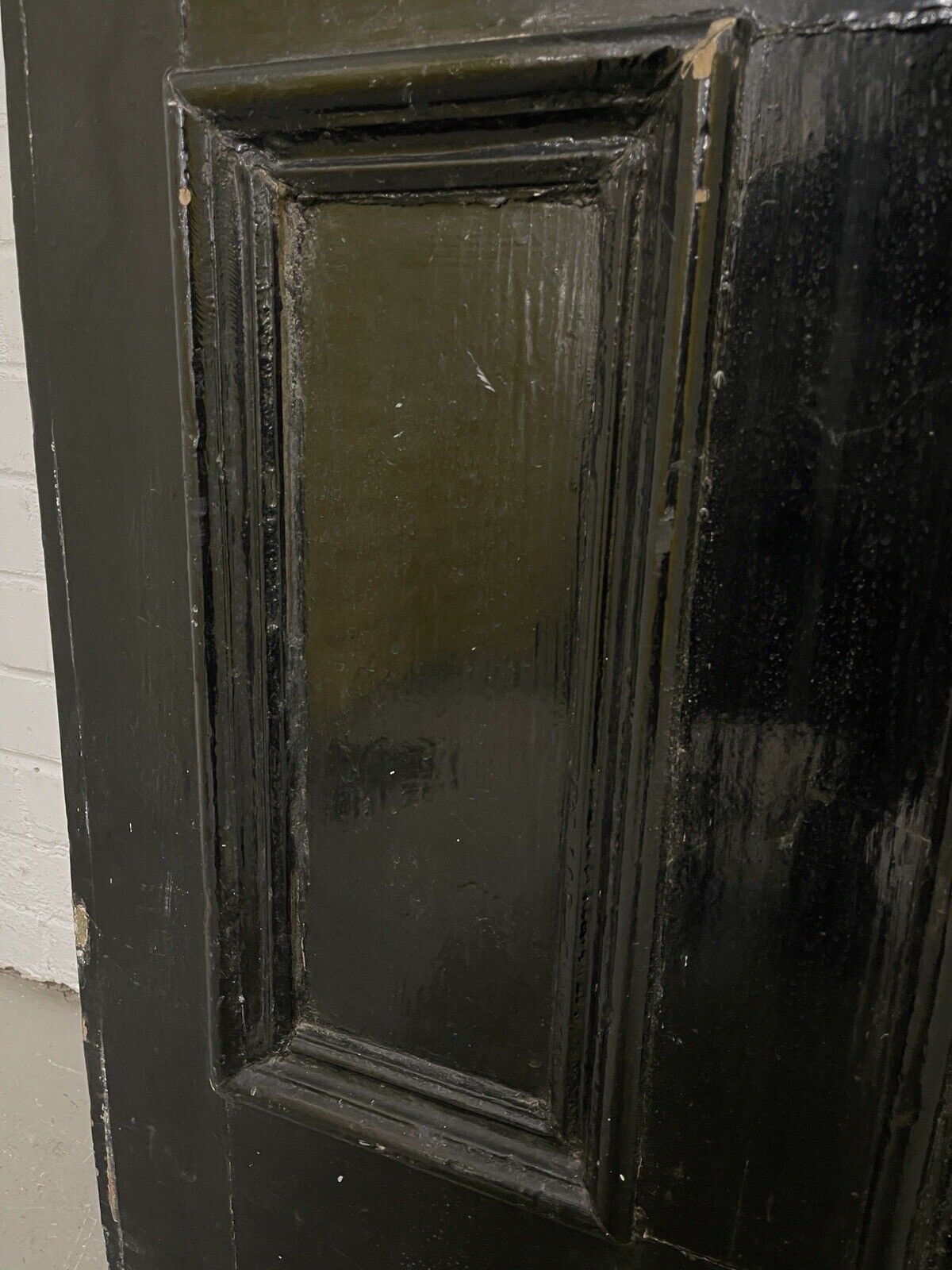 Reclaimed Victorian Edwardian Wooden Panel Front Door 1950 or 1945 x 760mm