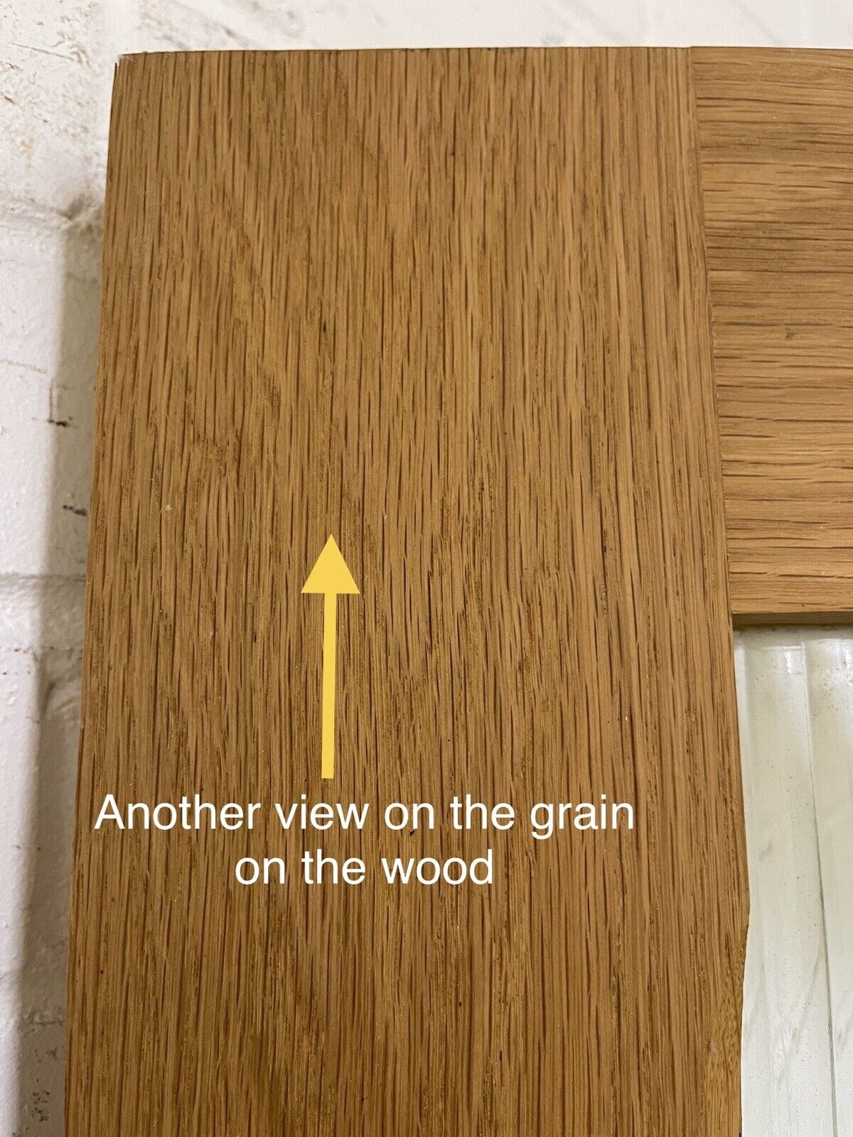 Reclaimed  Reeded Glass Arts and Craft Internal Door 1945 x 715mm