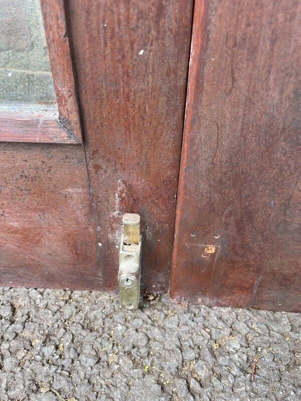 Reclaimed Old French Double Glazed Glass Wooden Double Doors 1160 x 2000mm