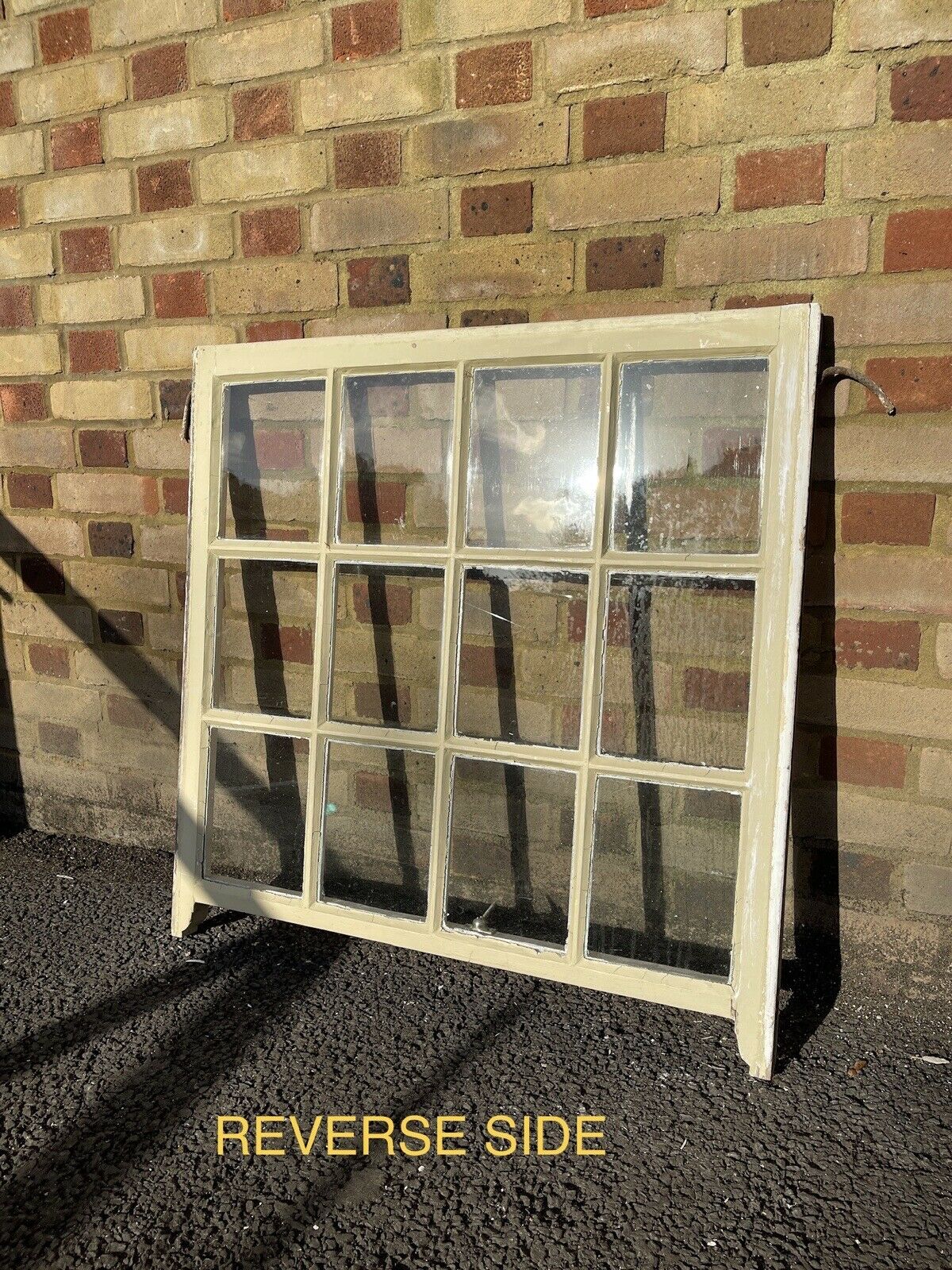 Reclaimed Old Georgian 12 Panel Wooden Window 890mm x 715mm