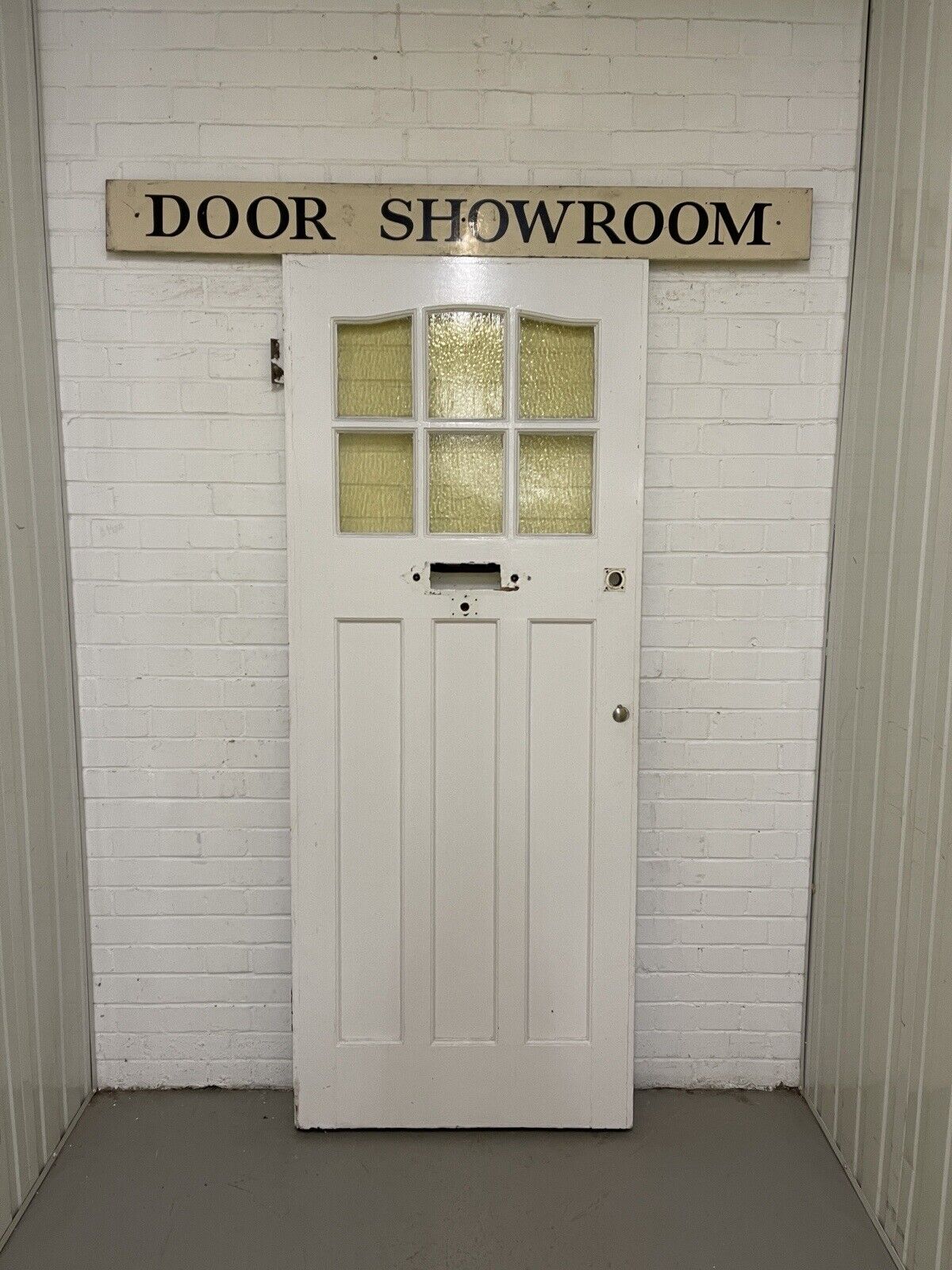 Reclaimed Victorian Edwardian Wooden Panel Front Door 2018 x 810mm