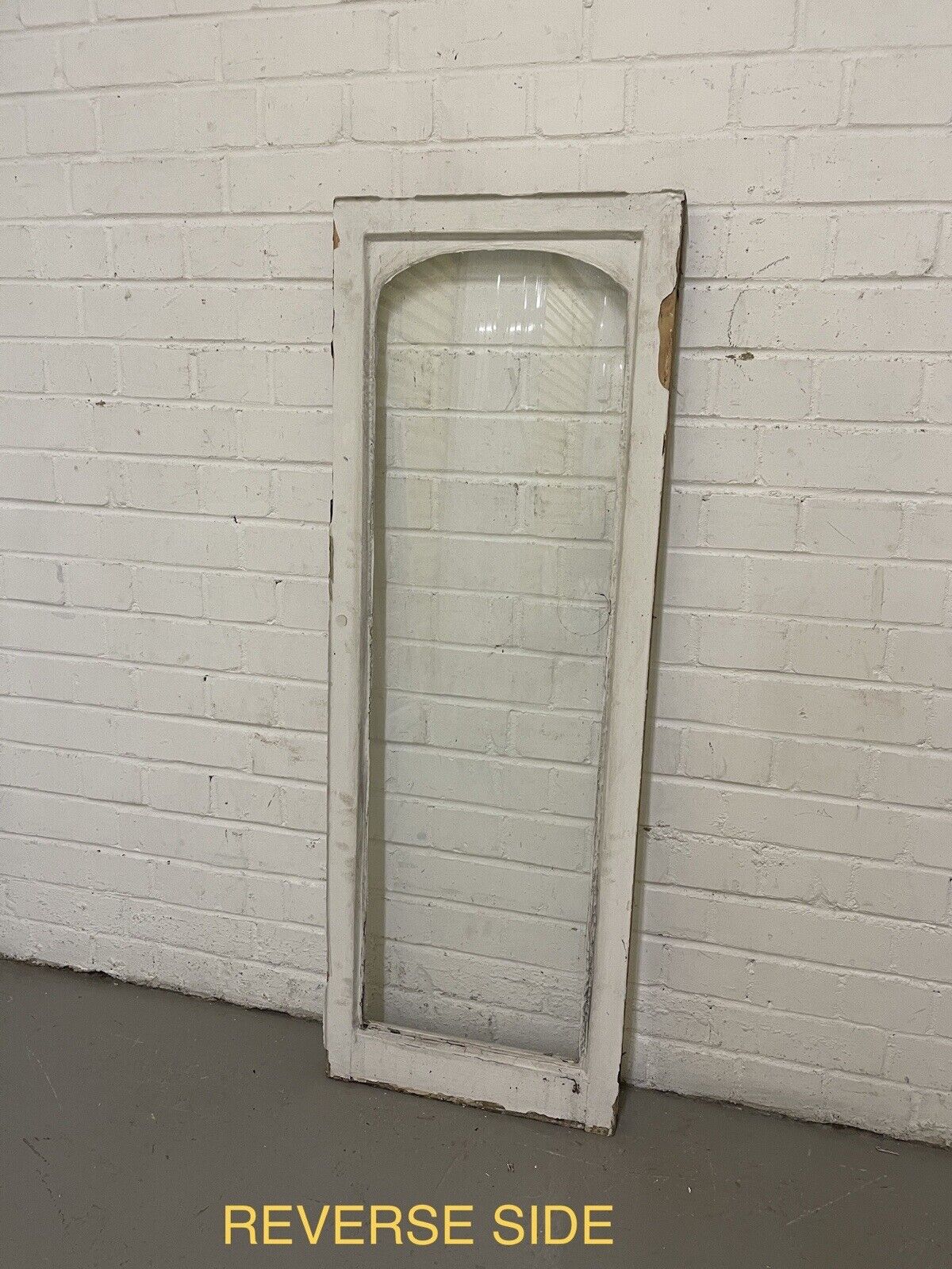 Job Lot Of 5 Reclaimed Old Edwardian Arch Wooden Windows 1160 x 413mm