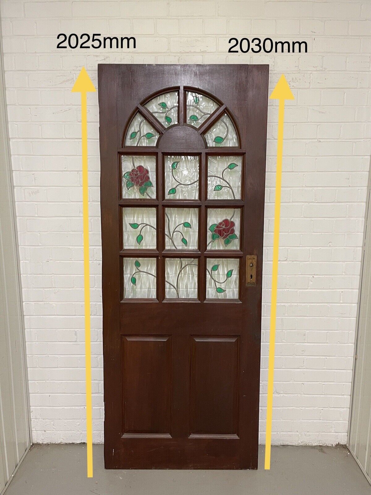 Reclaimed Style Wooden Panel External Front Door 2025 or 2030 x 805mm