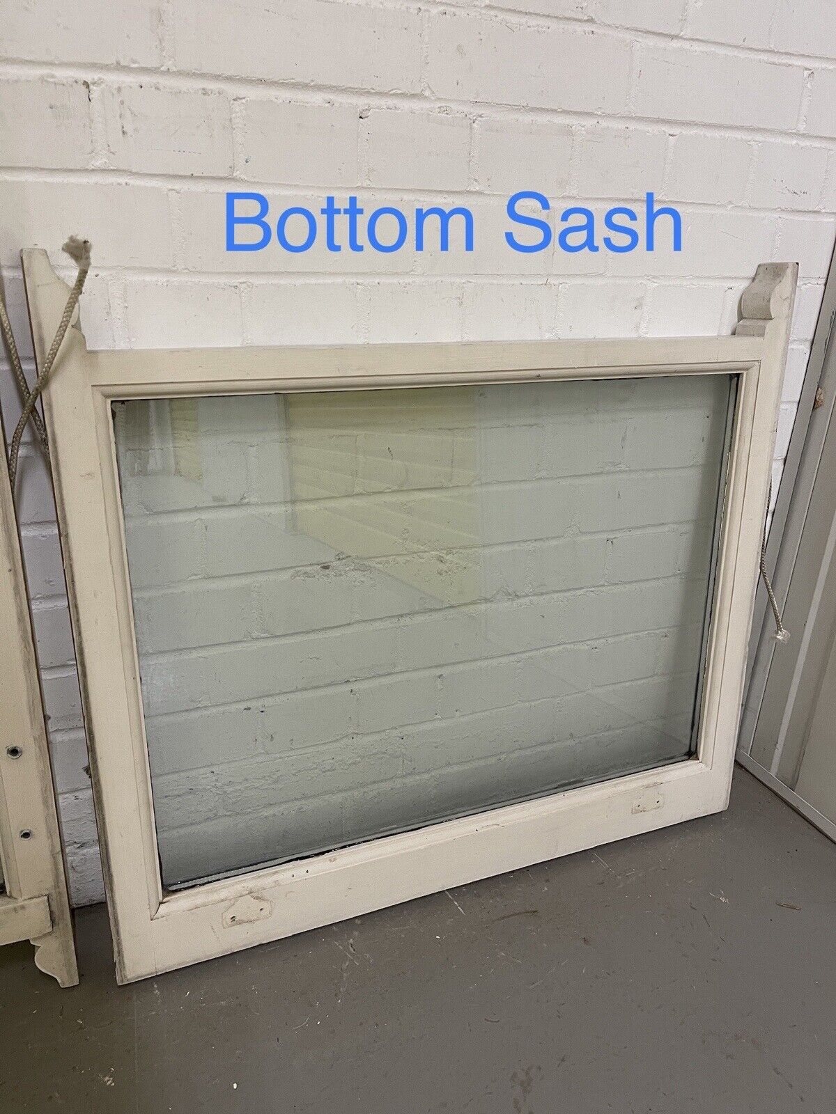 Two Pairs Of Double Glazed Wooden Sash Windows 803x687 798x715 803x688 803x715mm