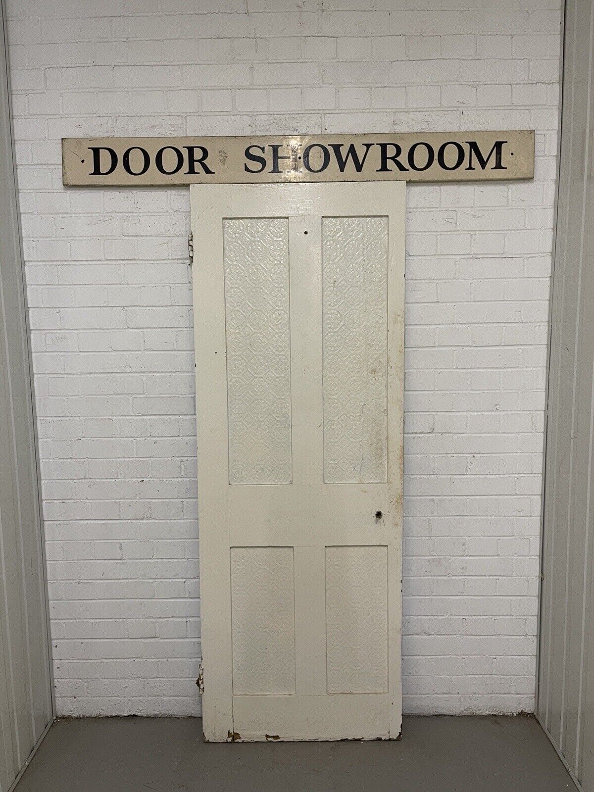 Rare Reclaimed Victorian Pine Internal 4 panel Door 1930 x 710mm Or 705mm