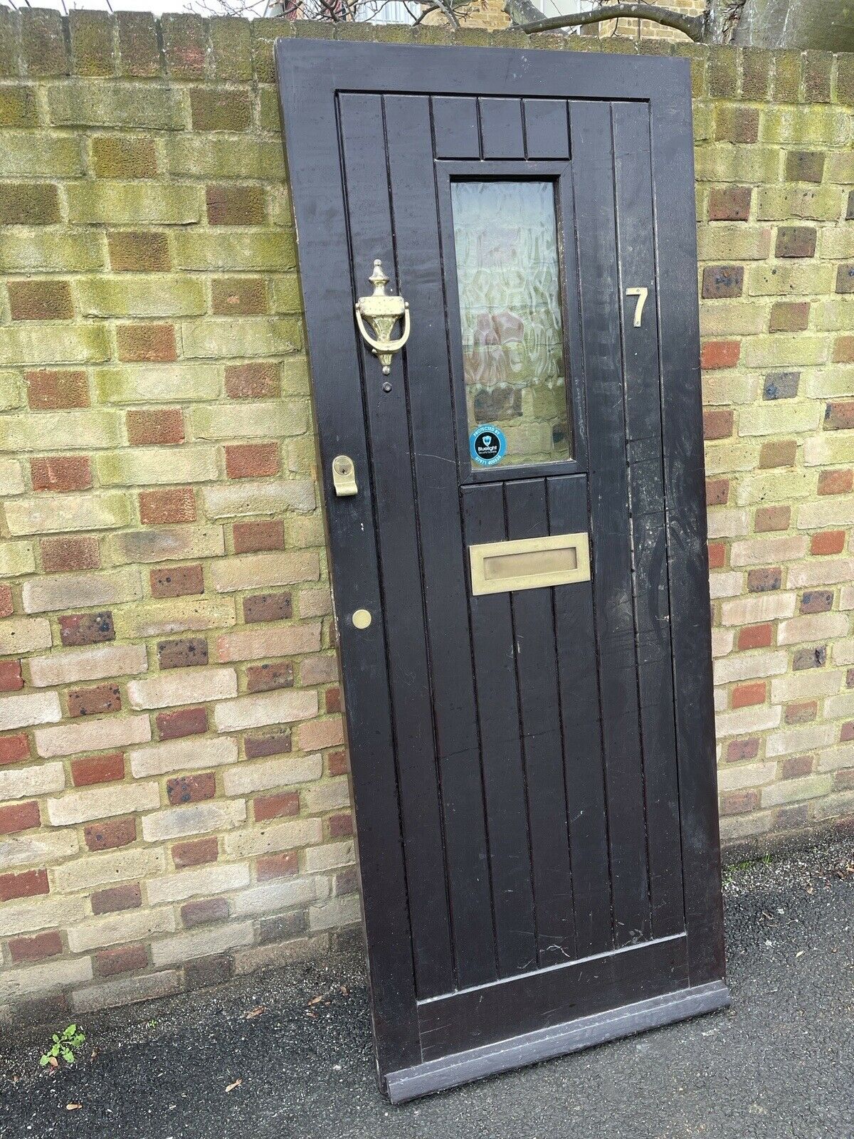 Reclaimed Wooden Panel External Front Door 1985 x 805mm