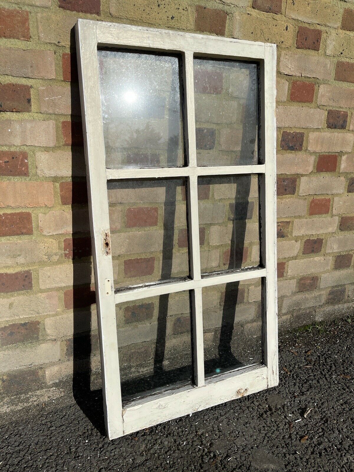 Modern Georgian 6 Panel Wooden Window 563 x 1052mm
