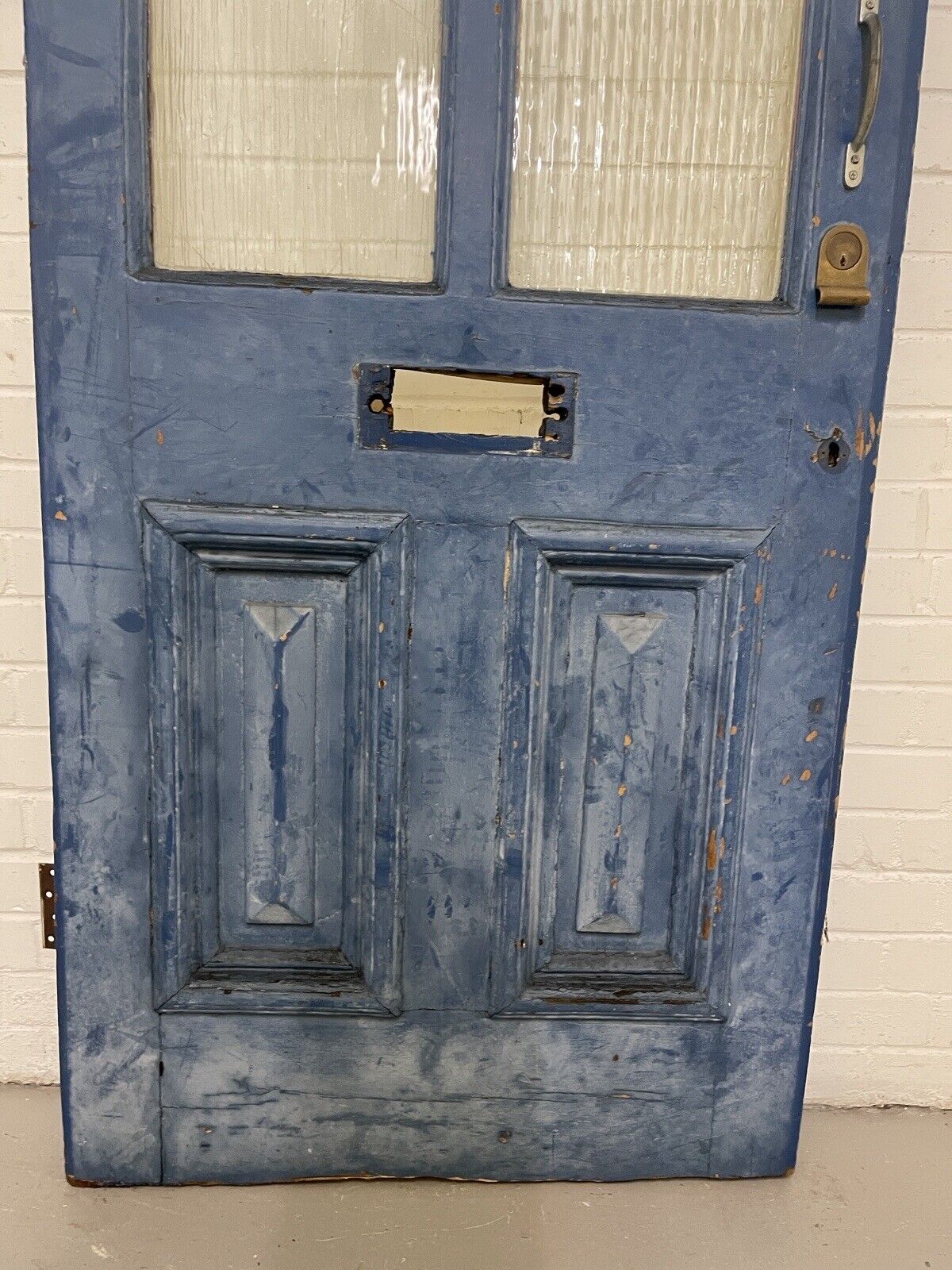 Reclaimed Old Edwardian Wooden Panel Front Door 2000 or 2028 x 805mm