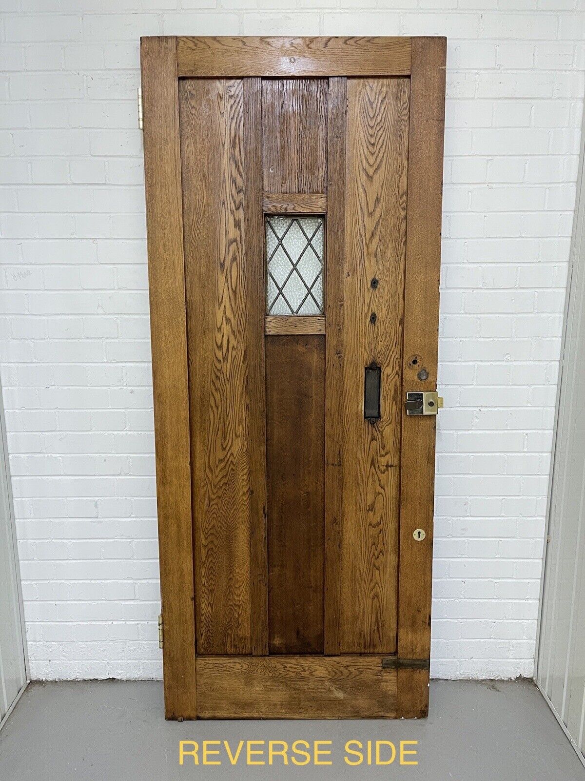 Reclaimed Oak Studded Wooden Front Door 2080 or 2075 x 860mm