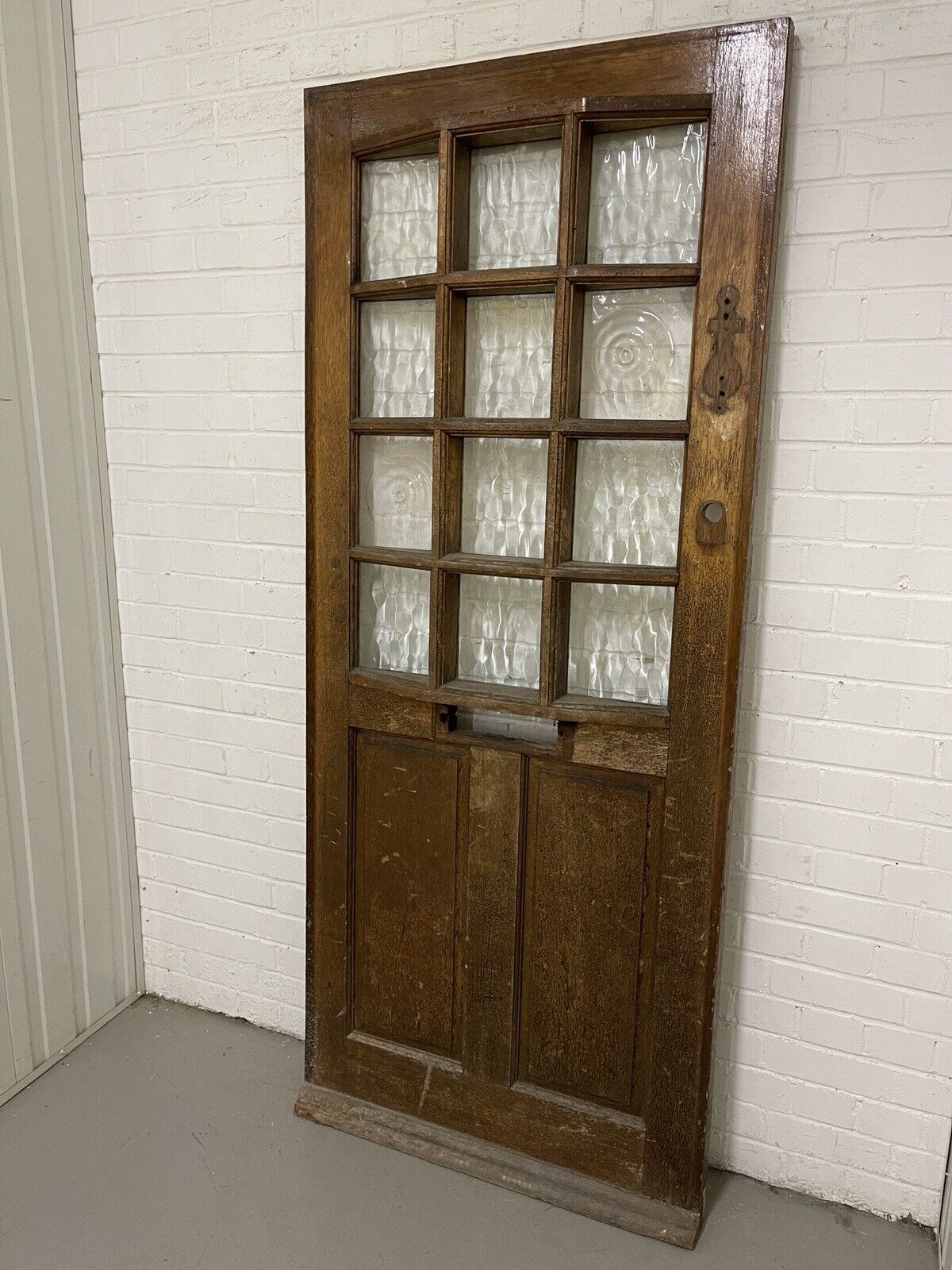 Reclaimed Bow Wooden Panel Front Door 1980 x 833mm