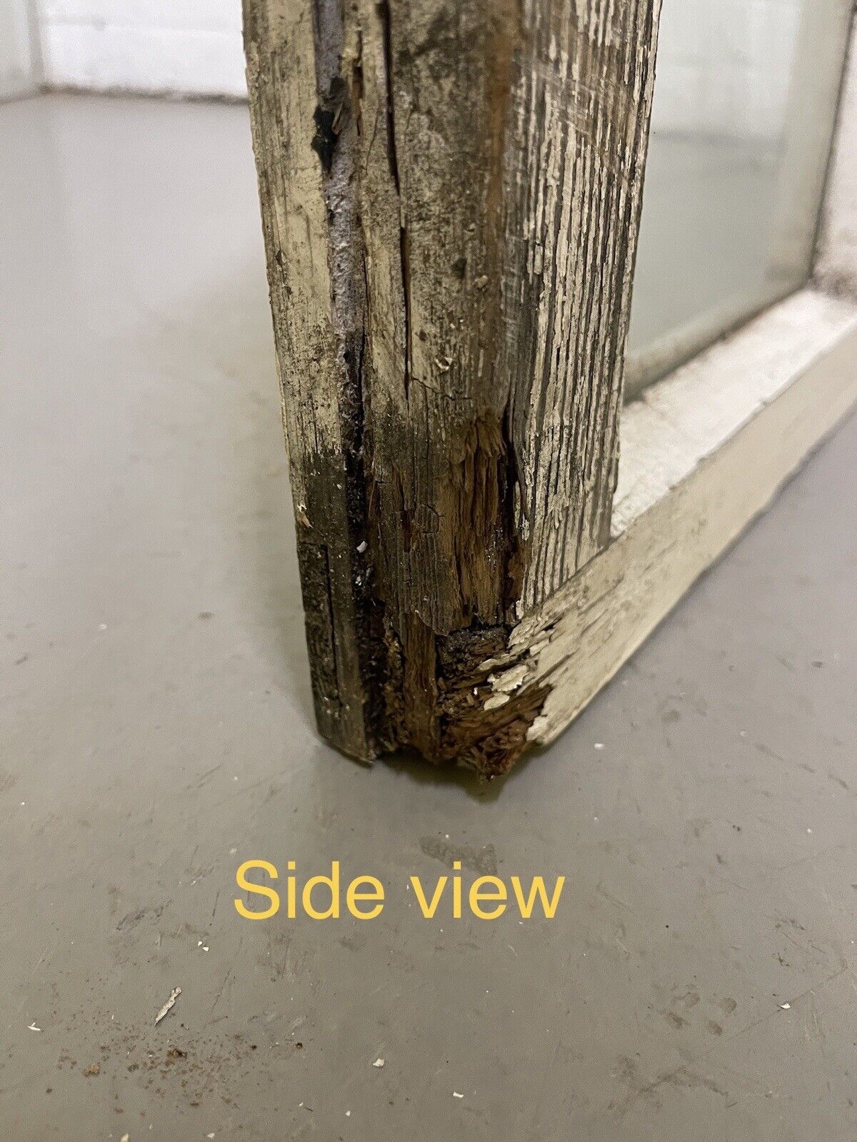 Modern Georgian 10 Panel Wooden Window 605 x 1290mm