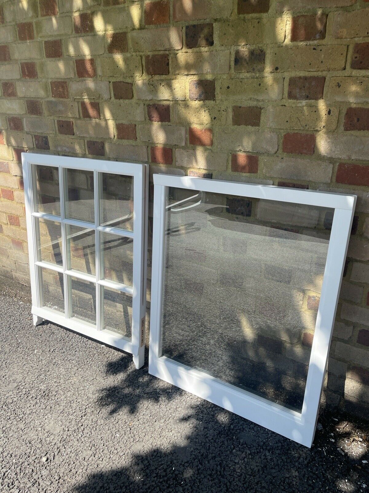 Modern Georgian Bar Double Glazed Matching Wooden Sash Windows Top and Bottom