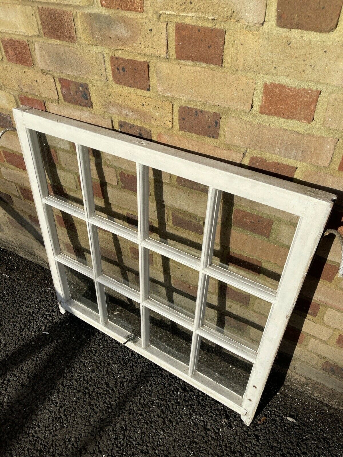 Reclaimed Old Georgian 12 Panel Wooden Window 890mm x 715mm
